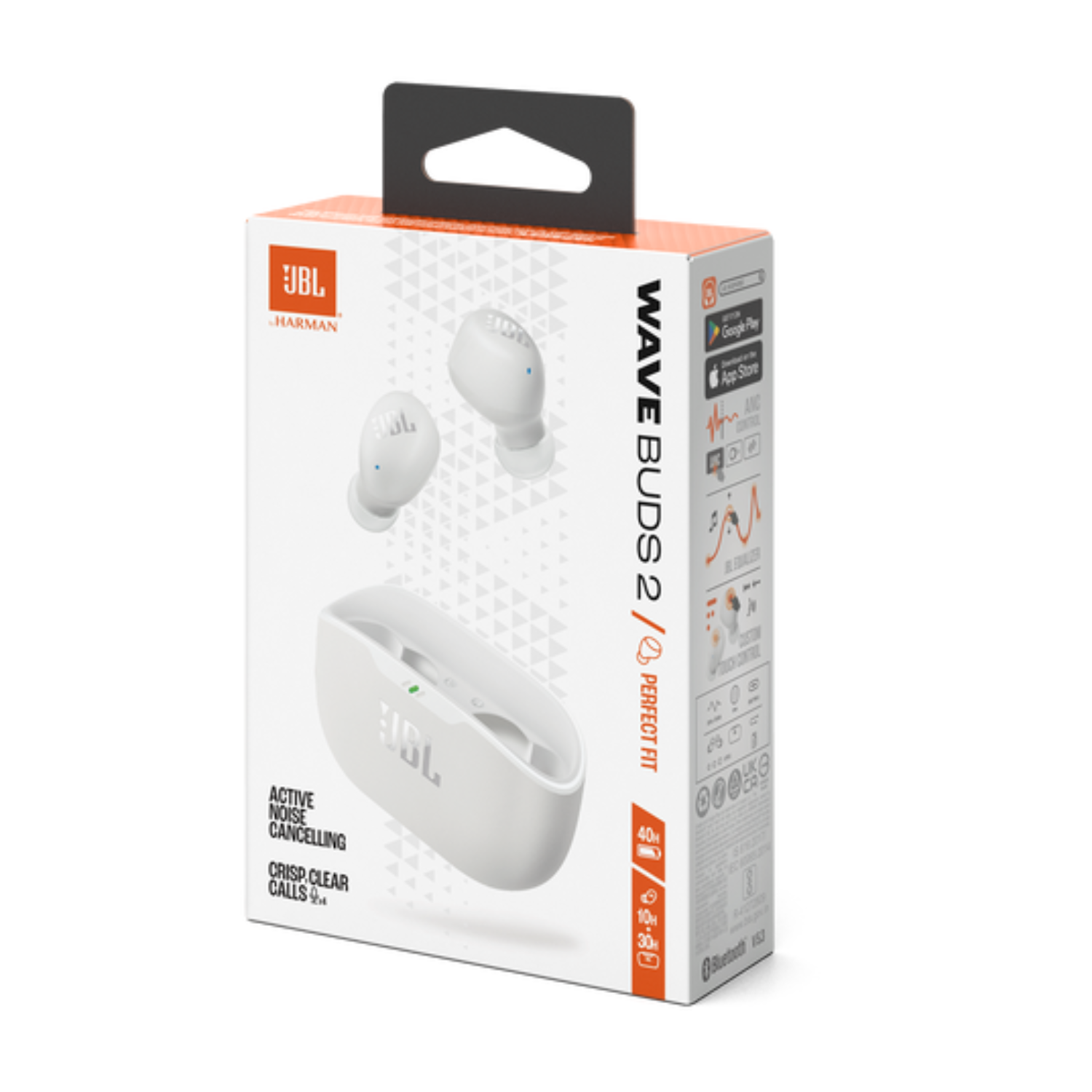 Audifono Inalambrico JBL Wave Buds 2 Blanco-7