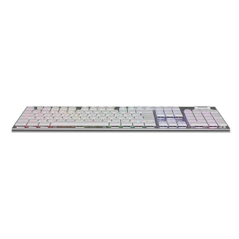 Teclado Mecánico Redragon K618W-RGB-SP Horus FS WiFi SP - Blanco-2