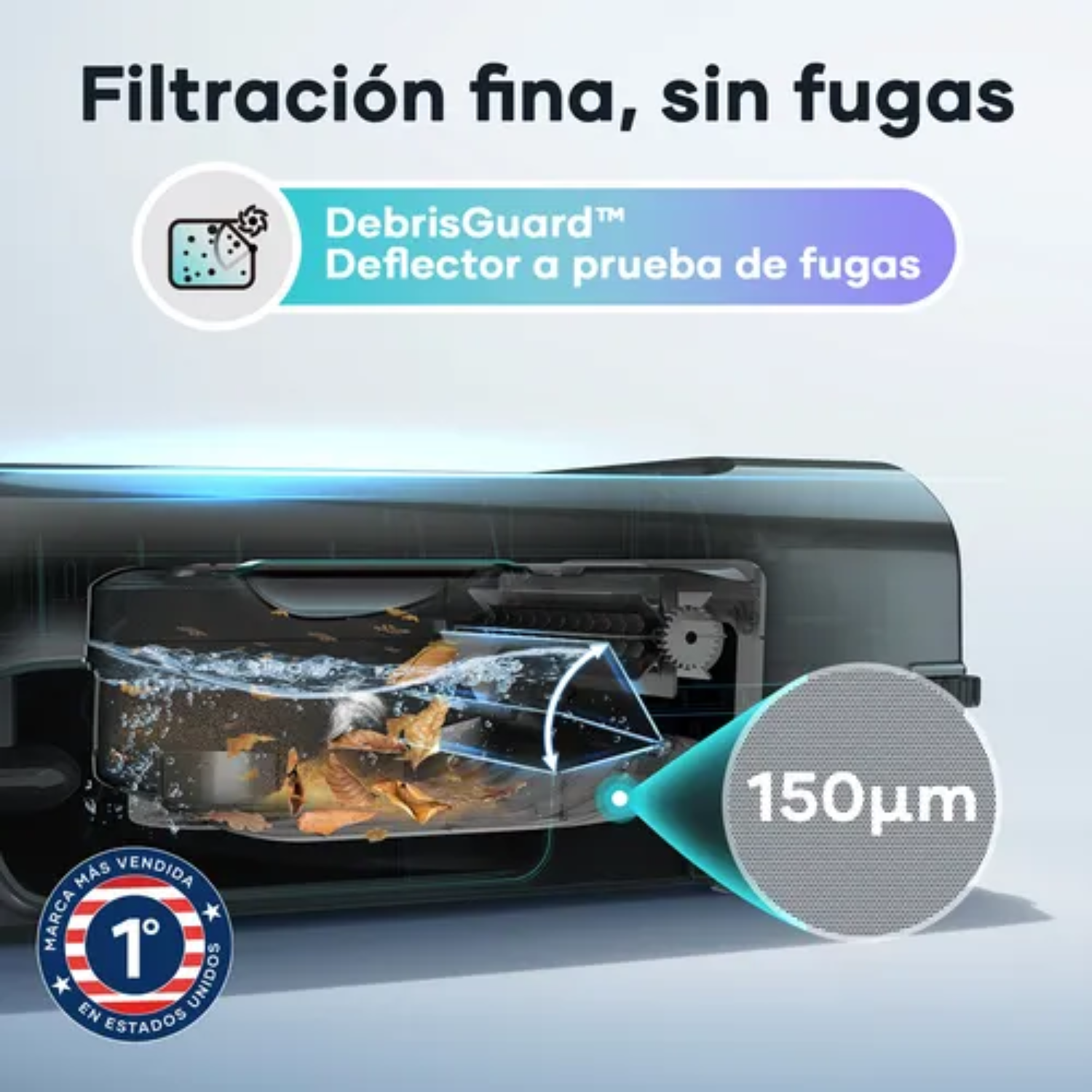 Limpiador de piscina automático Aiper Surfer S2 gris-3