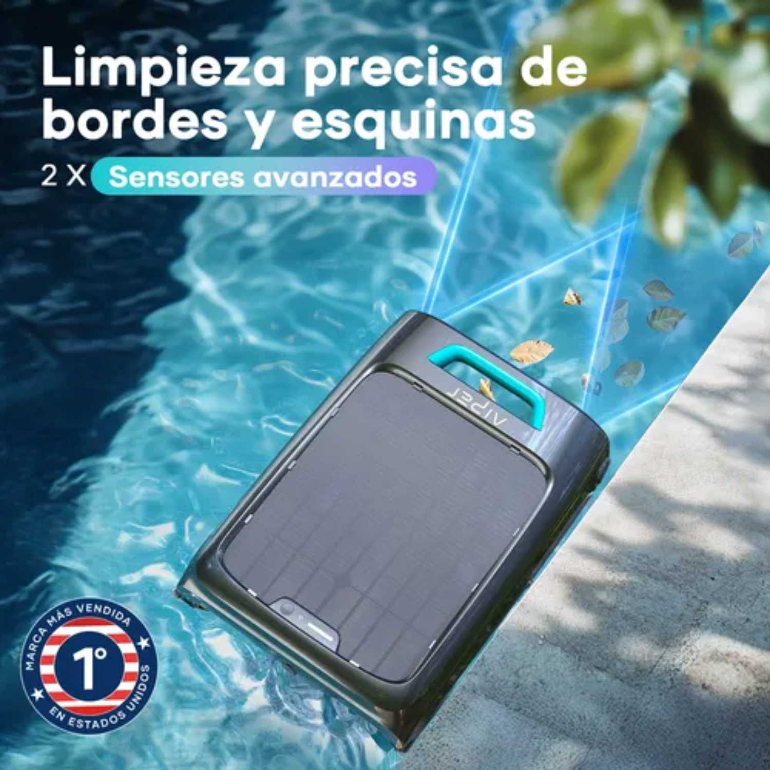 Limpiador de piscina automático Aiper Surfer S2 gris-5