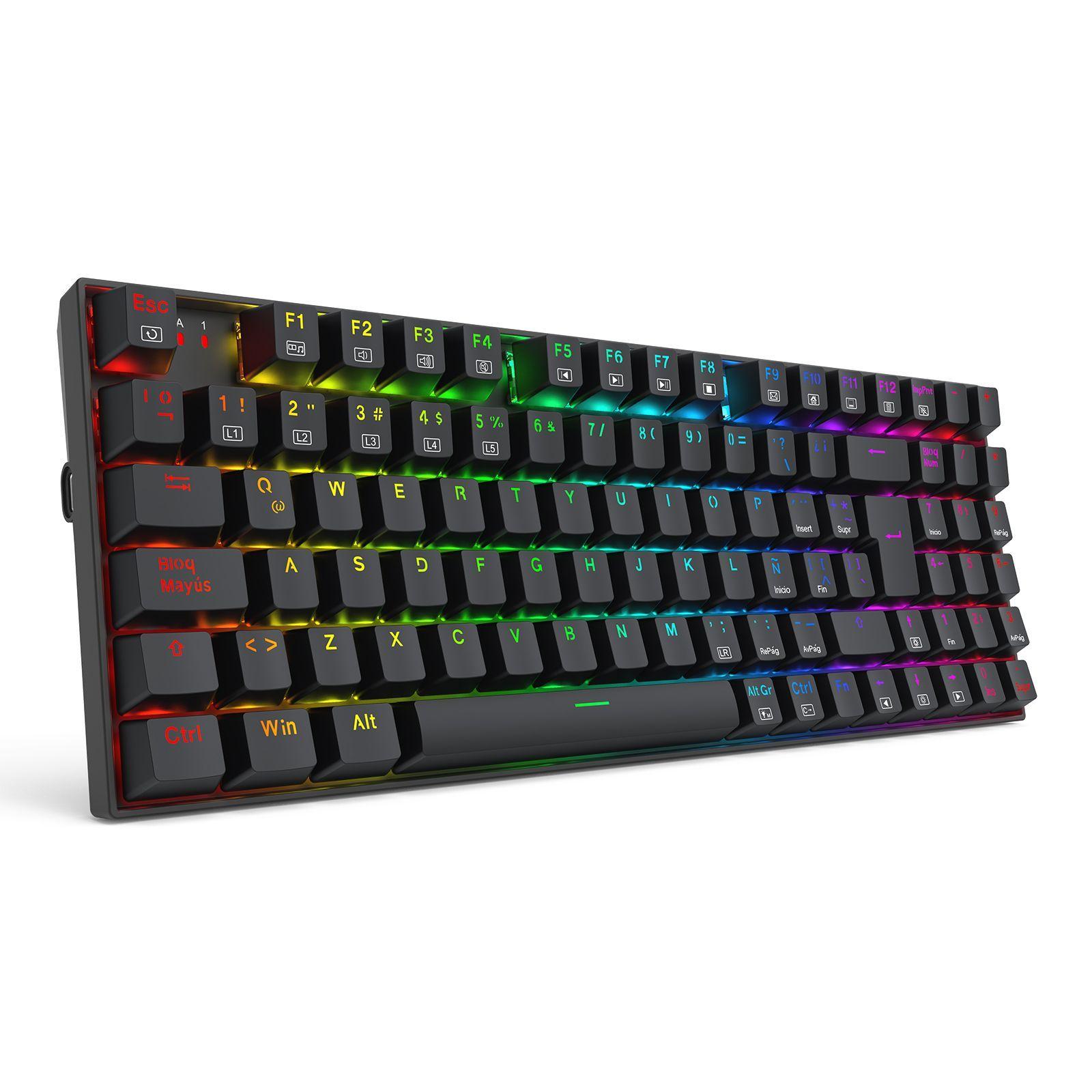 Teclado Gamer Redragon ZIGGS K669-RGB SP Red Switch-3