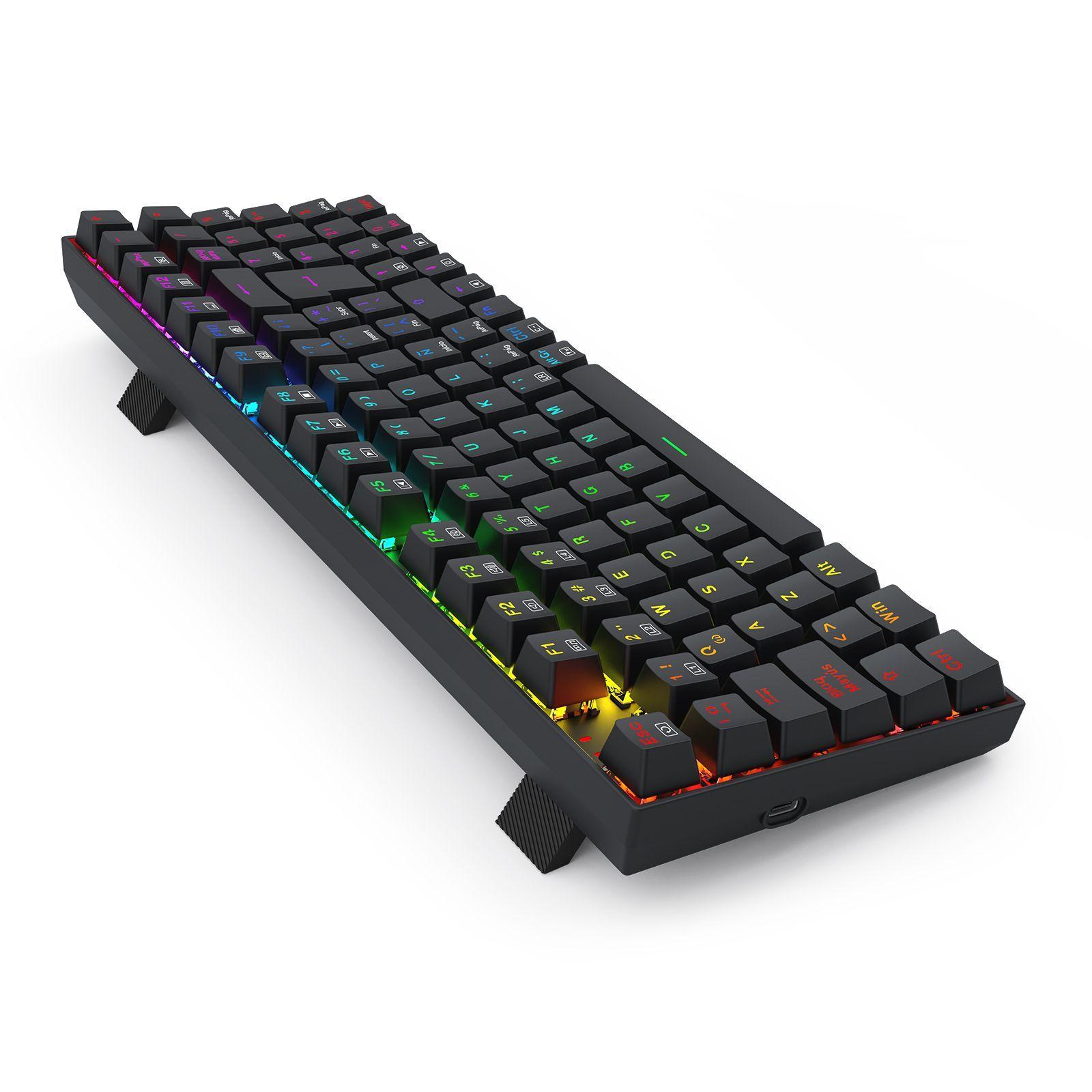 Teclado Gamer Redragon ZIGGS K669-RGB SP Red Switch-4