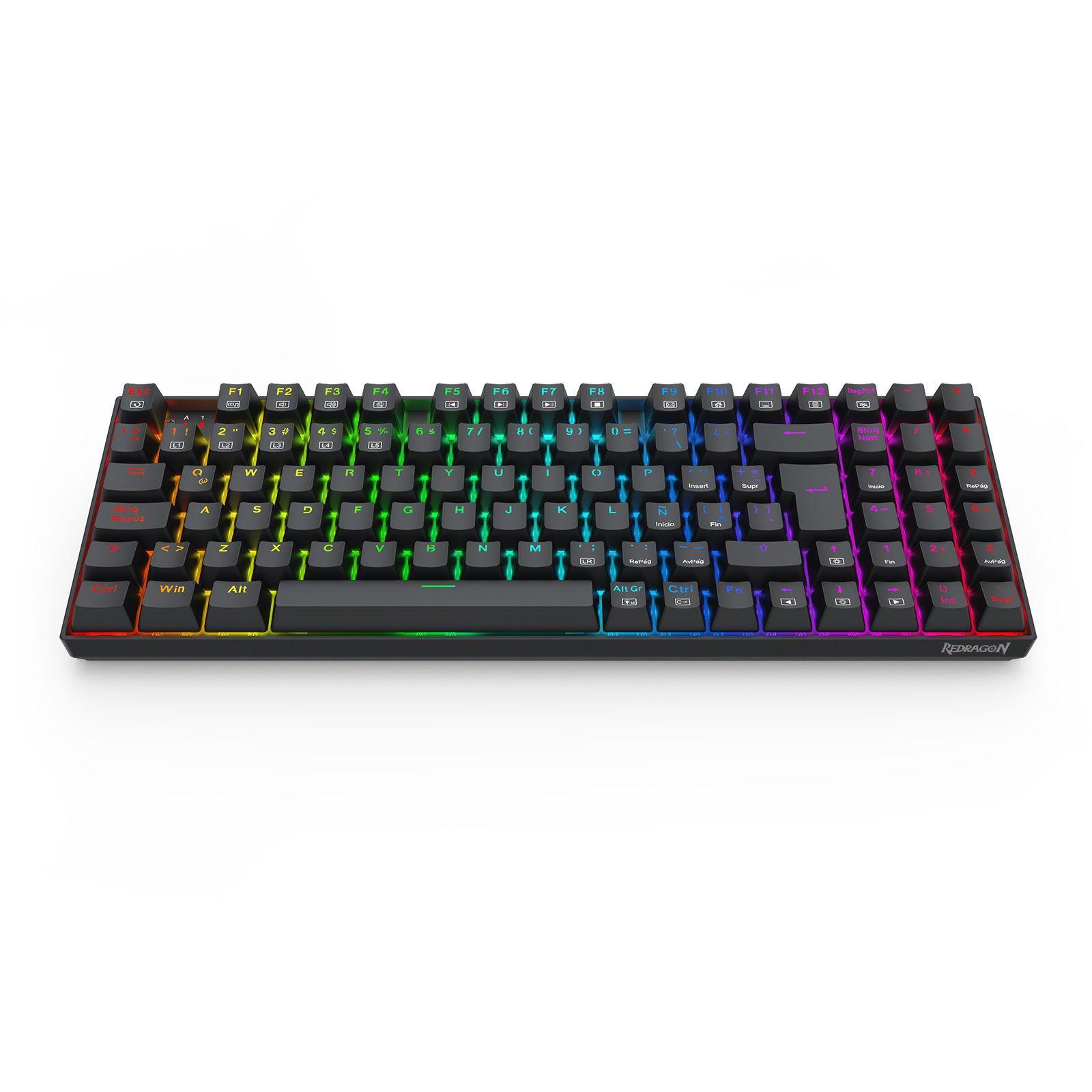 Teclado Gamer Redragon ZIGGS K669-RGB SP Red Switch-6