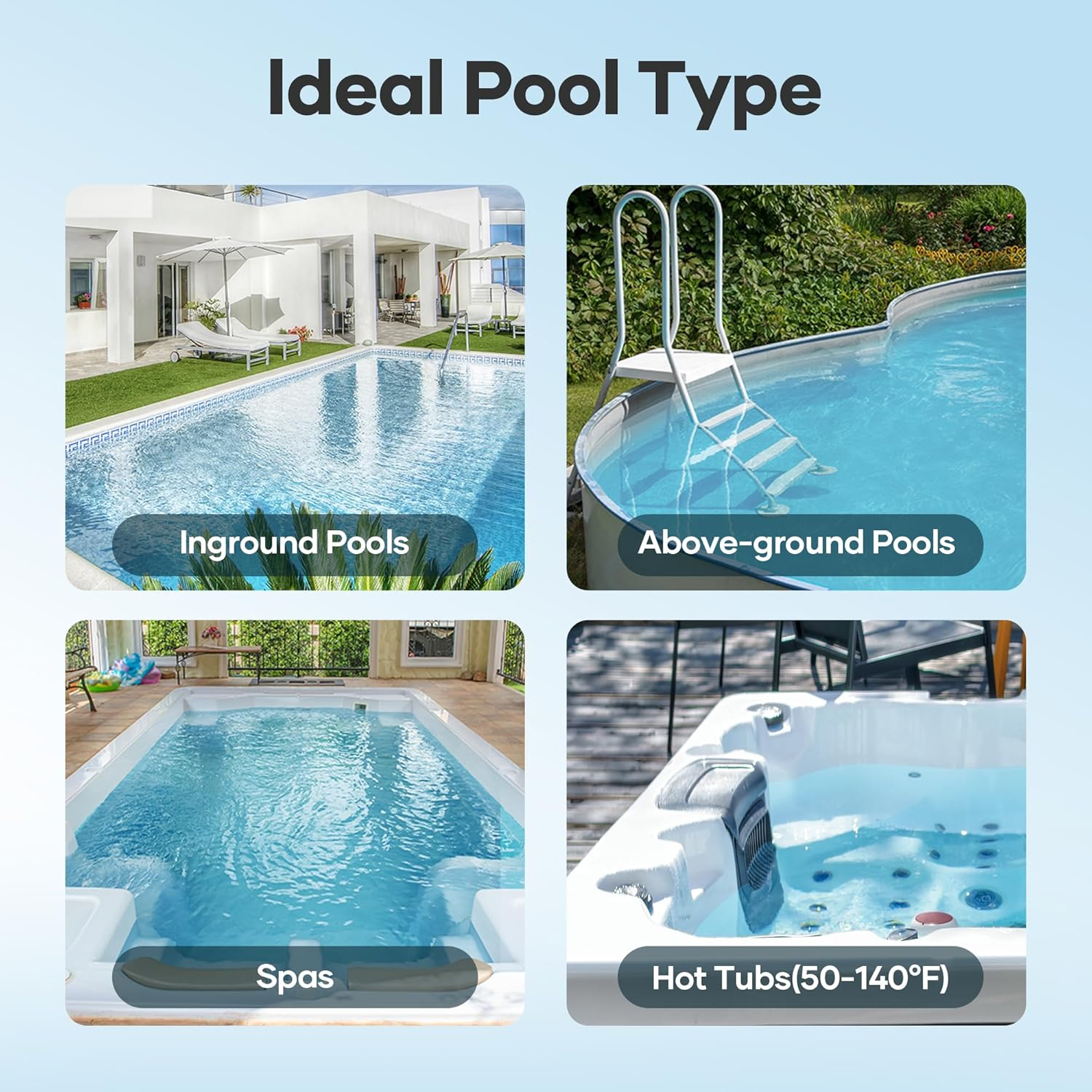 Limpiador de piscina Aiper Pilot X1 gris-5