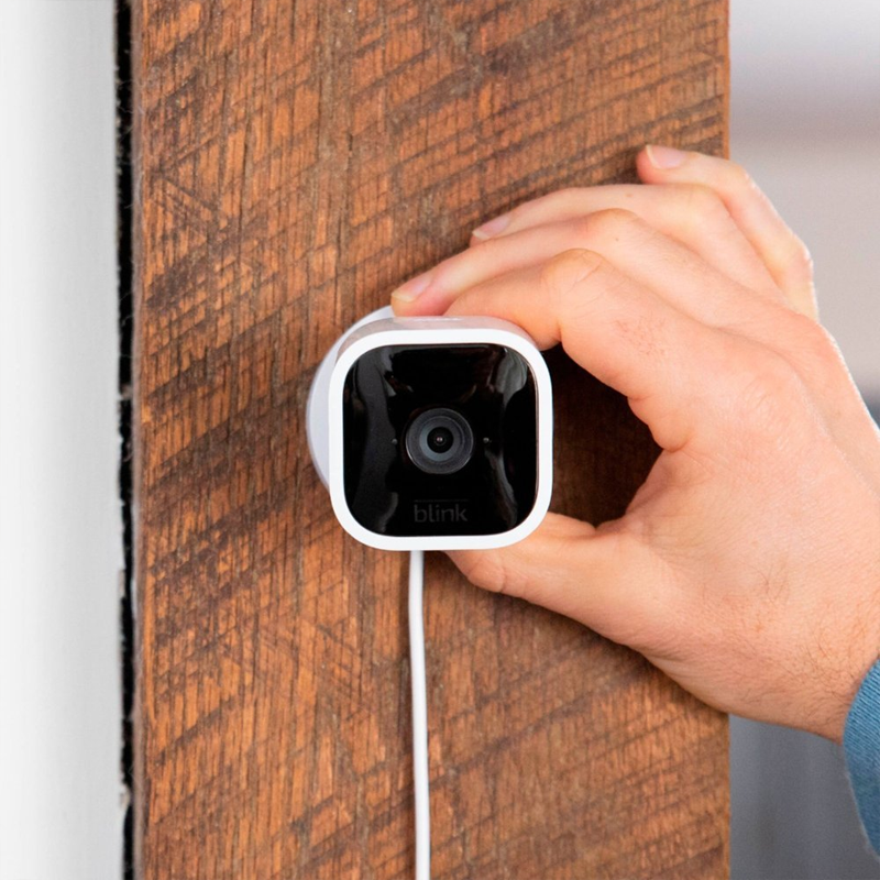 Blink Mini Indoor 1080p Wi-Fi Camara Seguridad Blanco-5