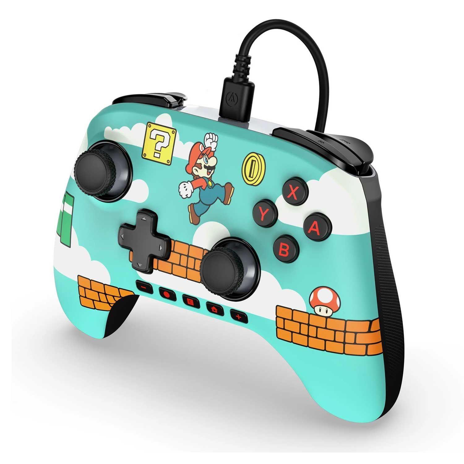 Control con Cable PowerA Advantage para Nintendo Switch 2 Mario Time-5
