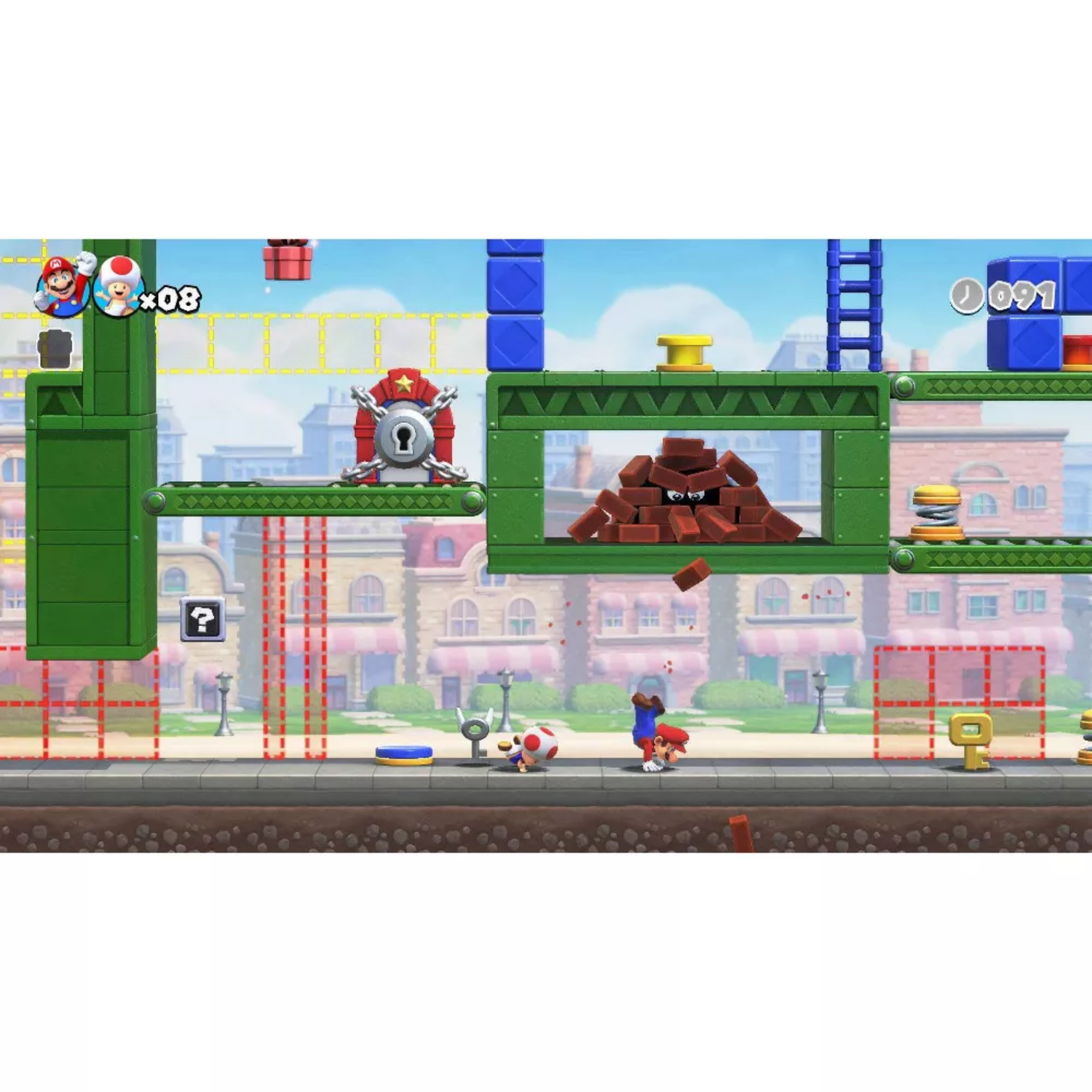 Juego Mario vs Donkey Kong Nintendo Switch-4