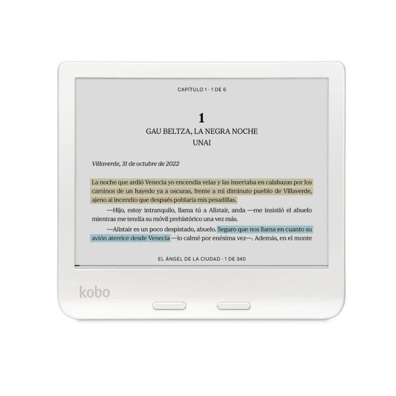 Lector E Reader Kobo Libra Colour HD 7" - 32GB - Blanco-2