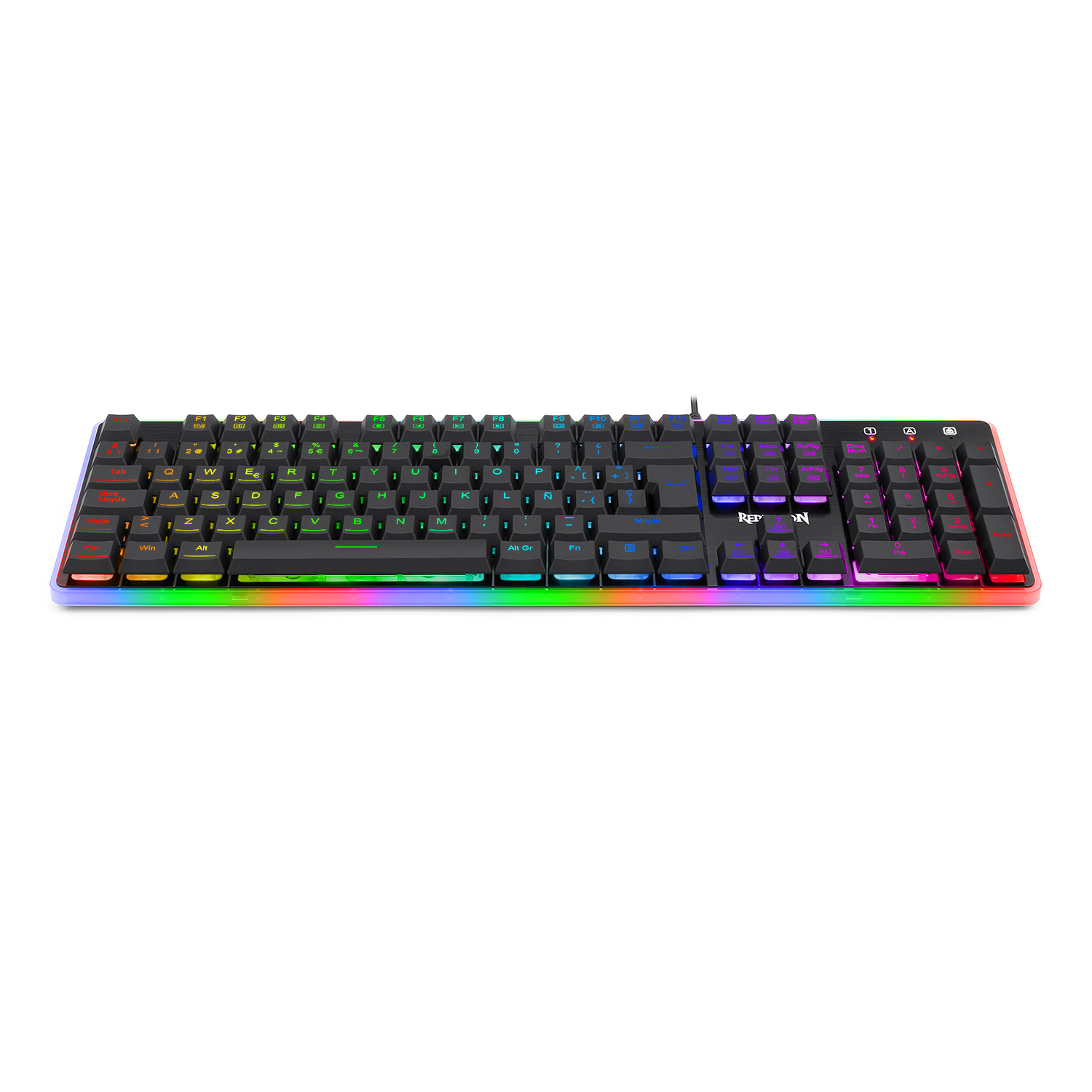 Teclado Gamer Redragon Dyaus 2 K509 RGB Negro-4