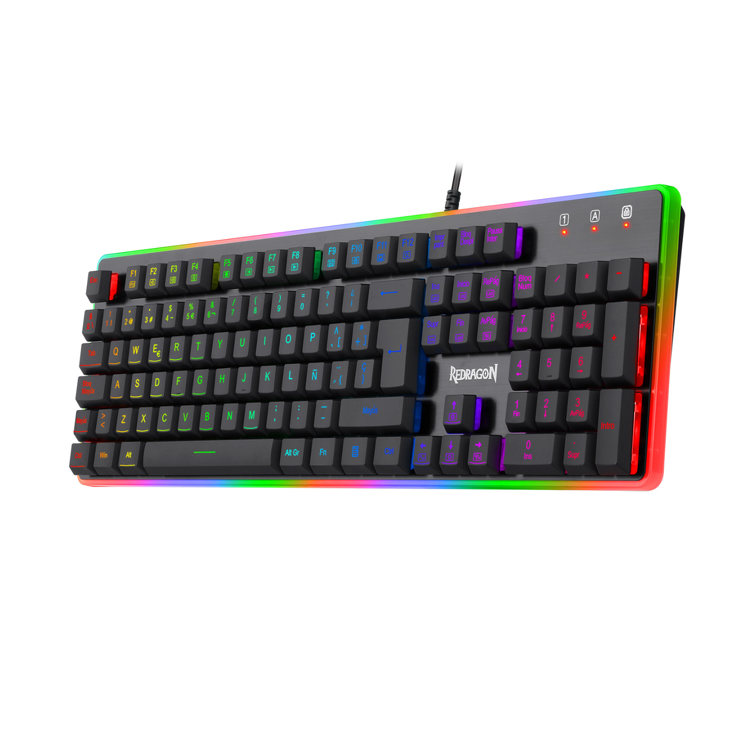 Teclado Gamer Redragon Dyaus 2 K509 RGB Negro-6