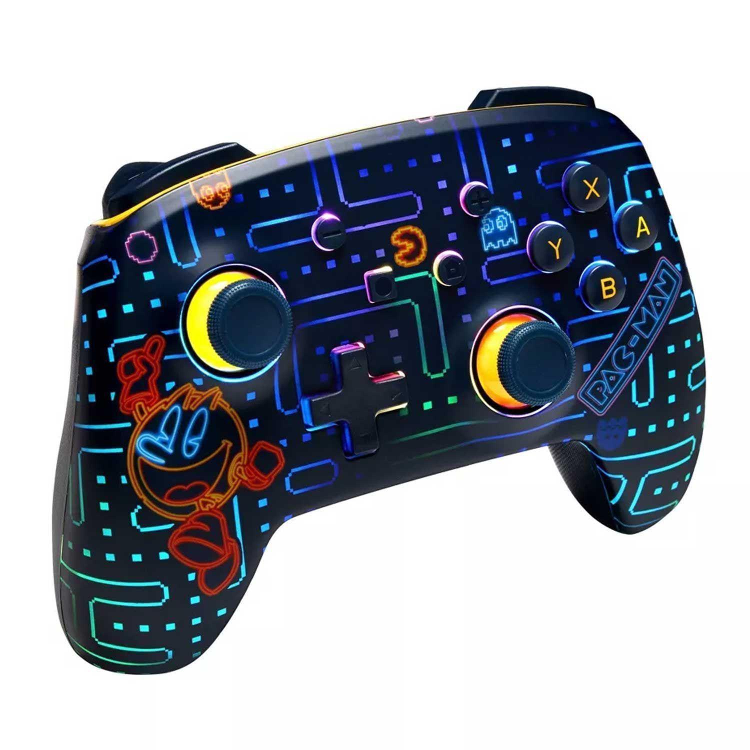 Control Inalámbrico PowerA Lumectra Pac Man Neon Arcade Nintendo Switch-5