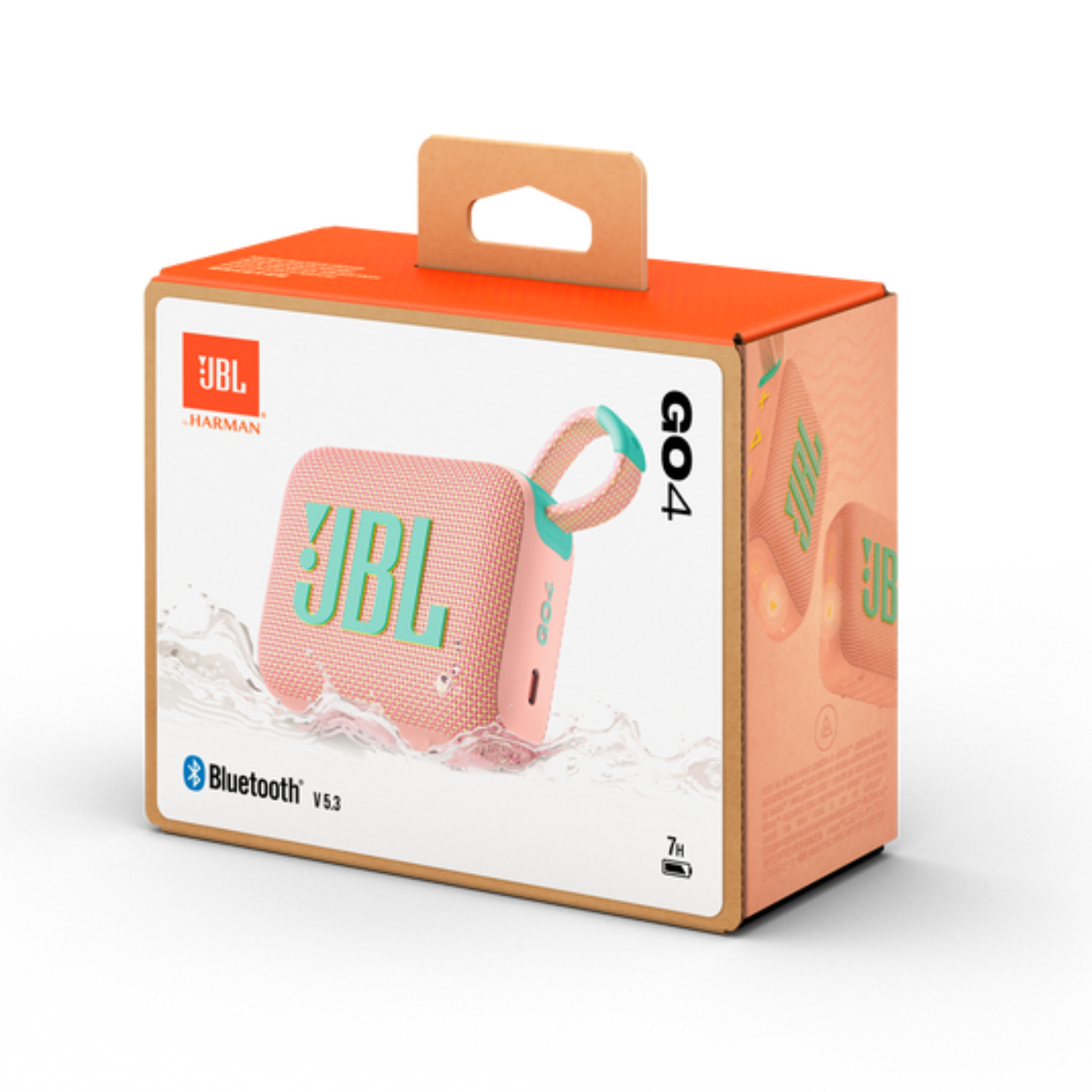 Parlante Bluetooth JBL GO 4 Rosado-6