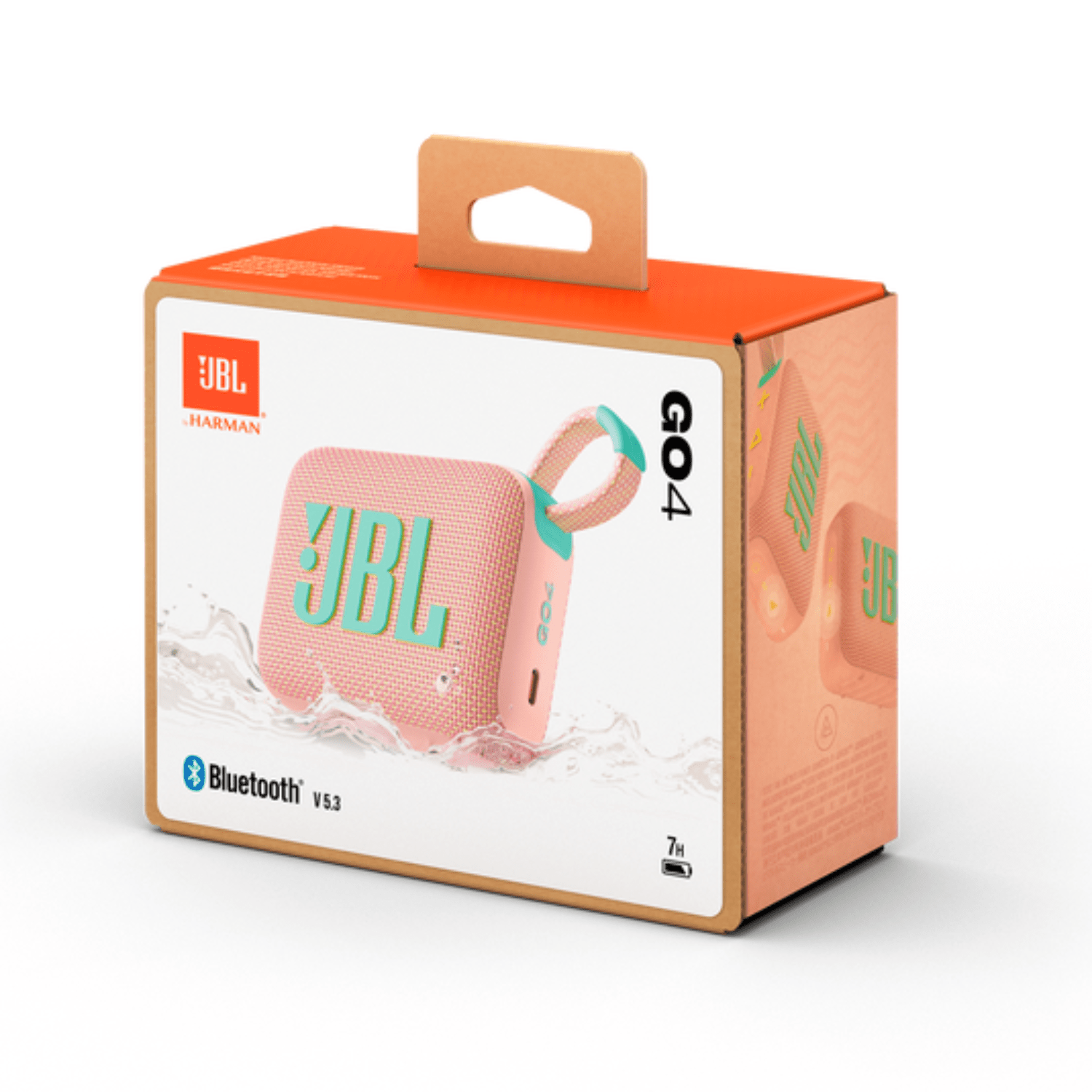 Parlante Bluetooth JBL GO 4 Rosado-5