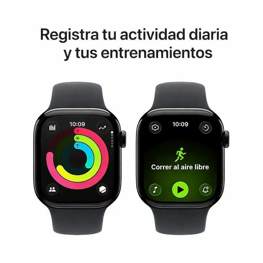 Apple Watch Series 11 (GPS) Caja de aluminio 42mm Negro con correa Sport 2025 Negro S/M-2