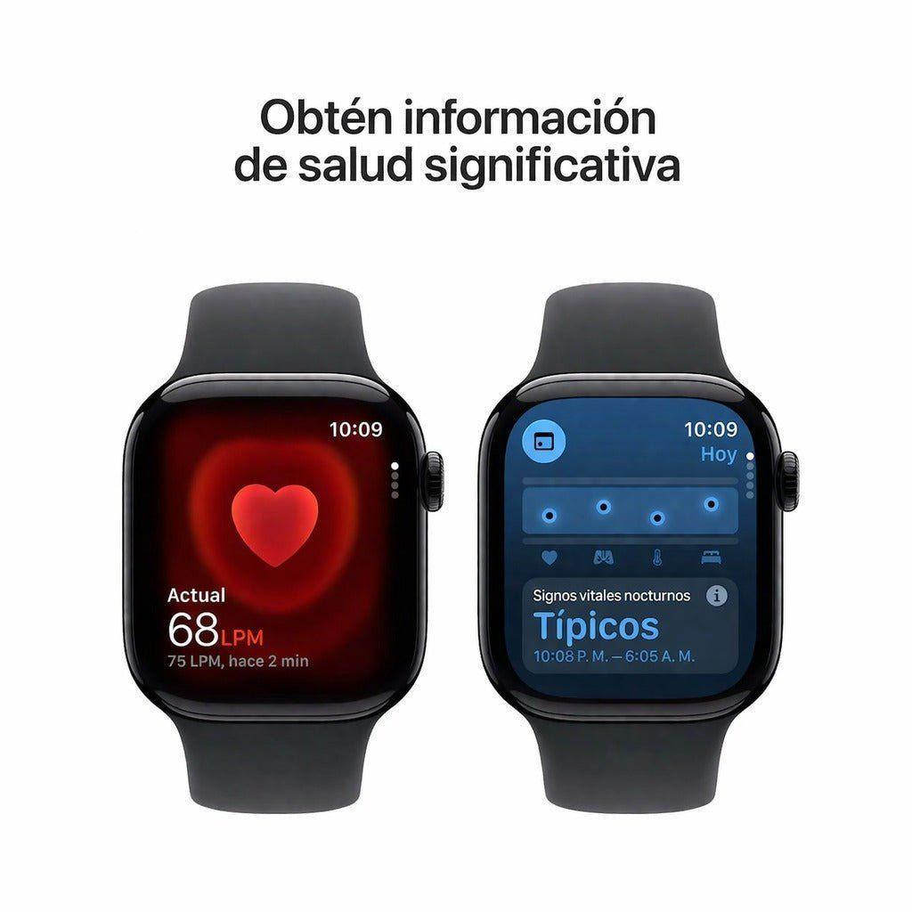Apple Watch Series 11 (GPS) Caja de aluminio 42mm Negro con correa Sport 2025 Negro S/M-3