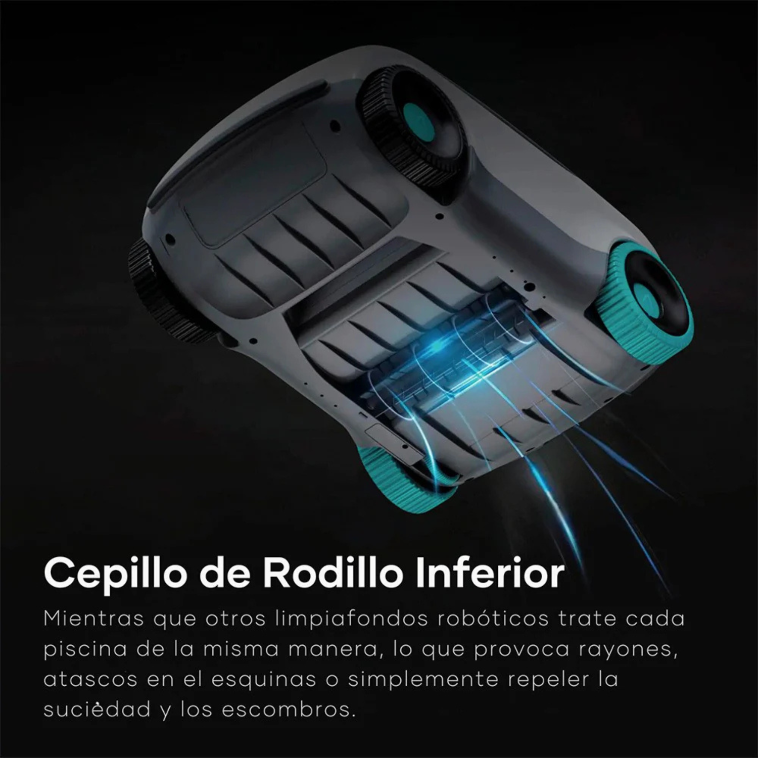 Limpiador de piscina automático Aiper Scuba E1 gris-2