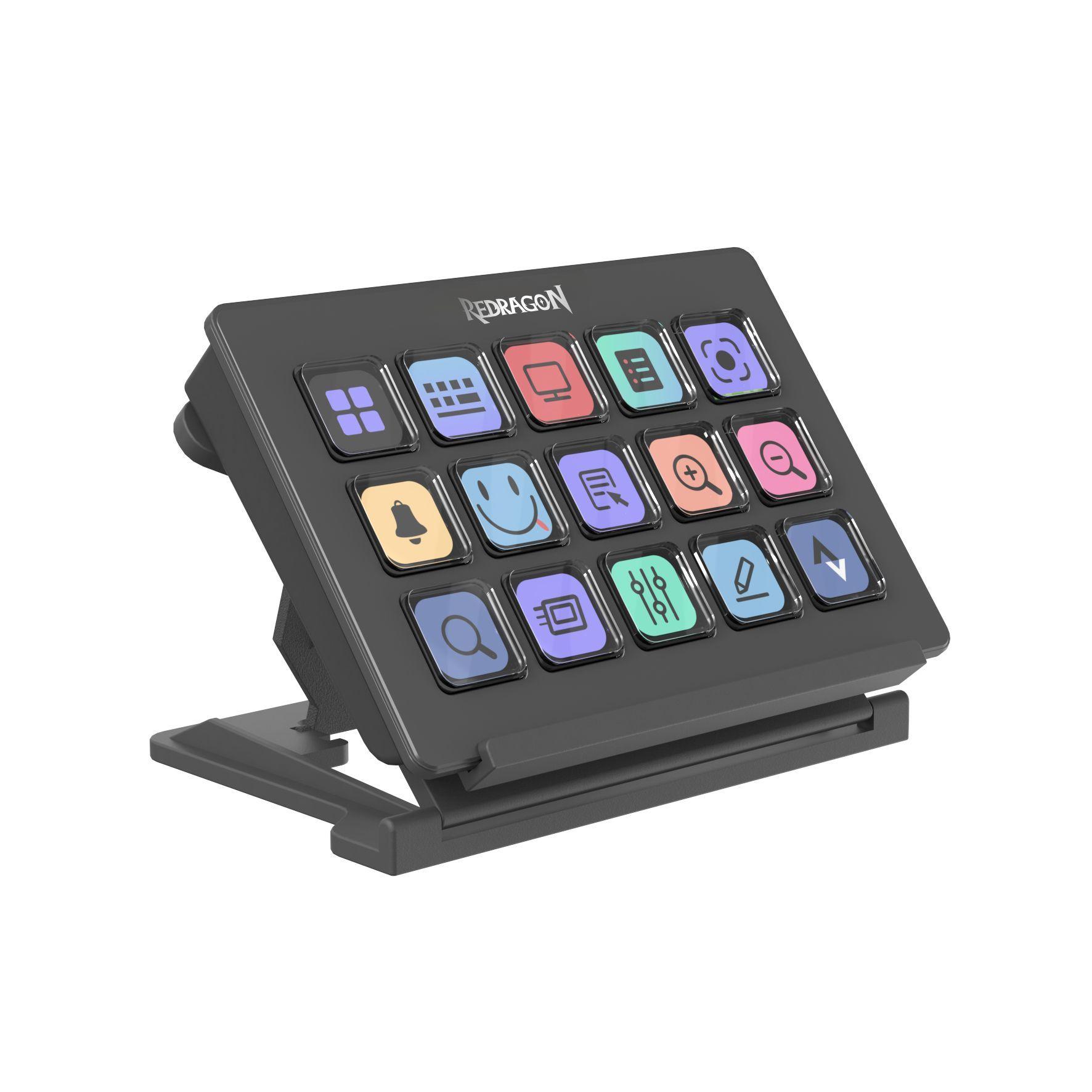 Controlador de Transmisión Streamdeck Redragon StreamCraft SS550-2