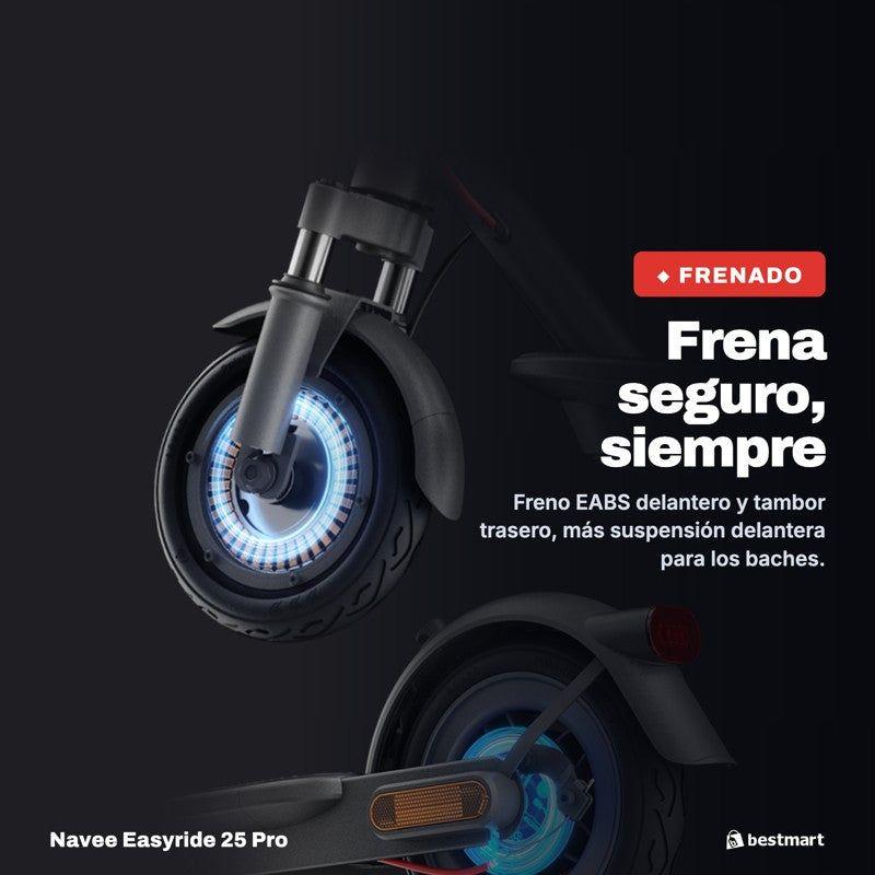 Scooter Eléctrico Navee Easyride 25 Pro 480W Autonomía 25km-6