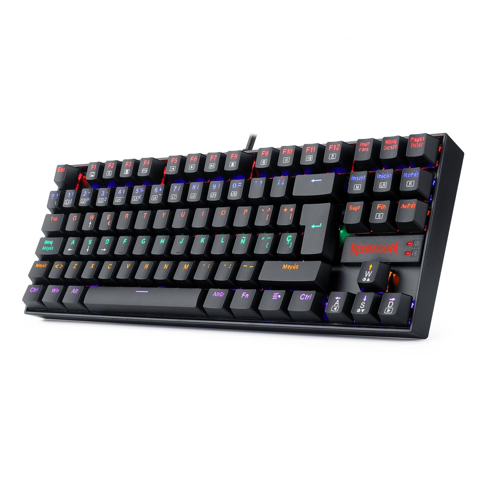 Teclado Gamer KUMARA 2 K552RSP Rainbow Negro-5