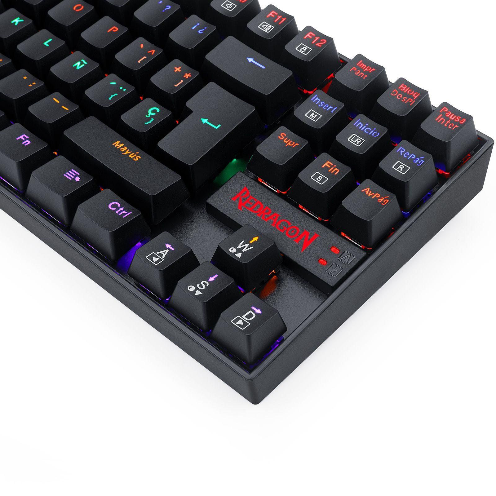 Teclado Gamer KUMARA 2 K552RSP Rainbow Negro-6