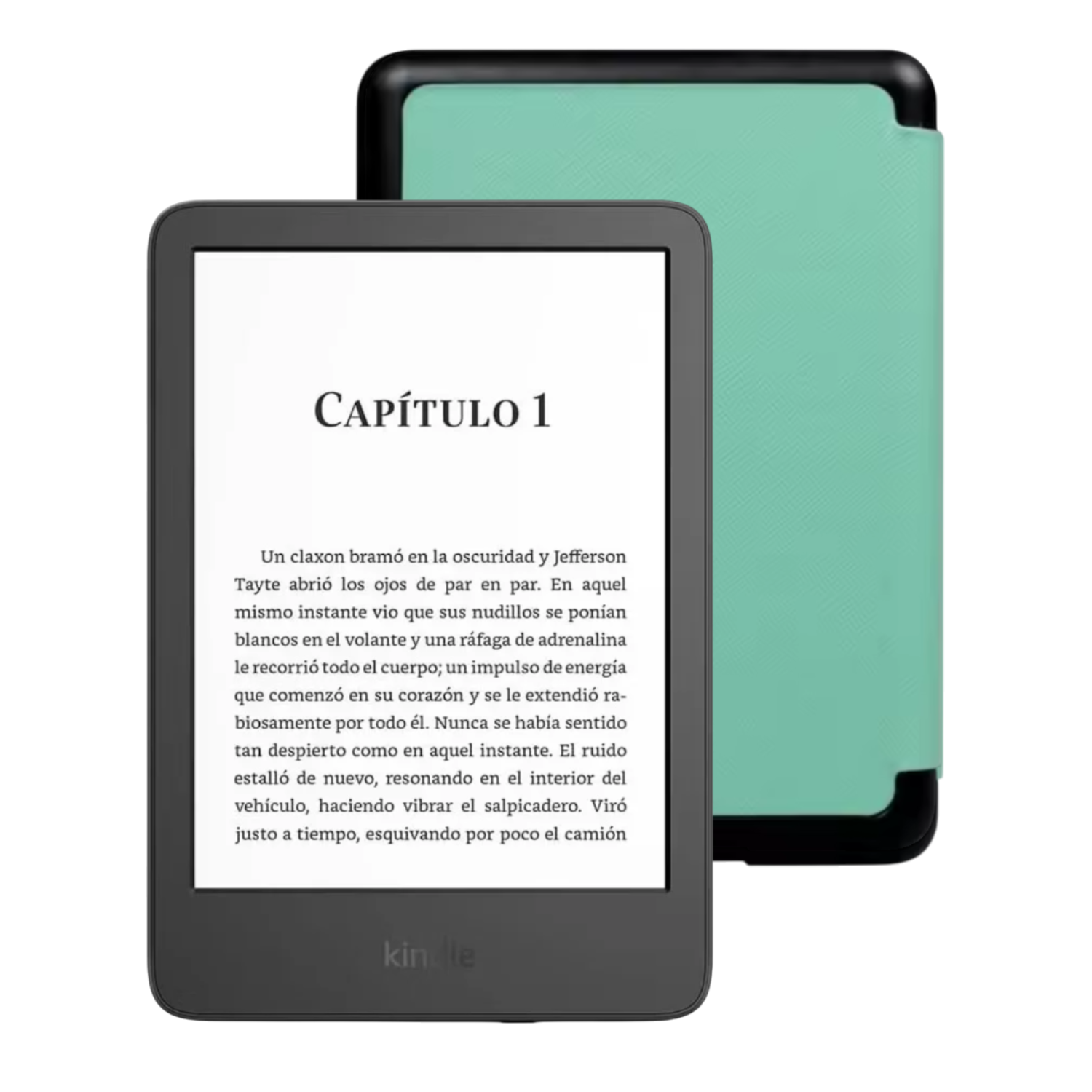 Kindle Paperwhite 7" 2024 16 GB Sin Publicidad con Funda Premium Verde-0