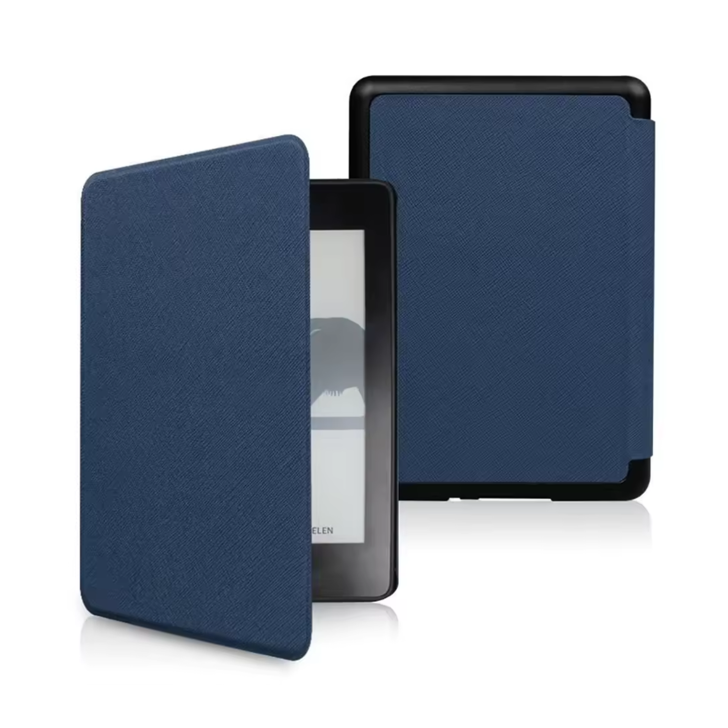 Amazon Kindle Paperwhite 7" e-Reader (2024) 16 GB con Funda Premium azul-1