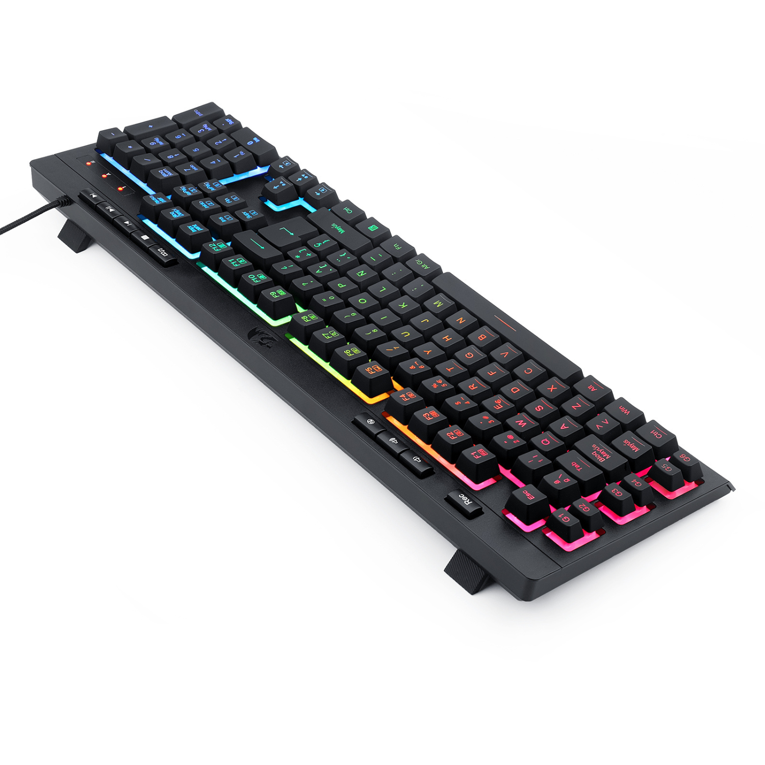 Teclado Gamer Redragon Shiva 512 RGB Español Negro-3
