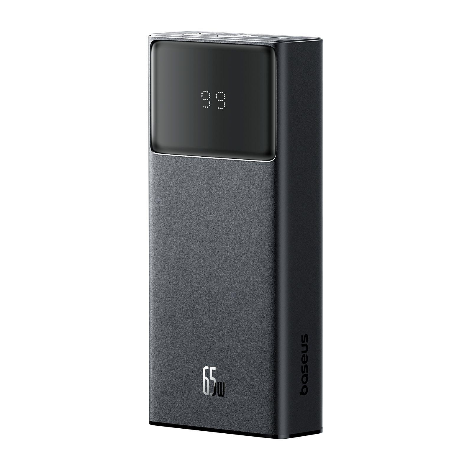 Powerbank Baseus Star-Lord compatible con Macbook Tablet - Carga Rápida 20.000mAh 65W - Negro-0