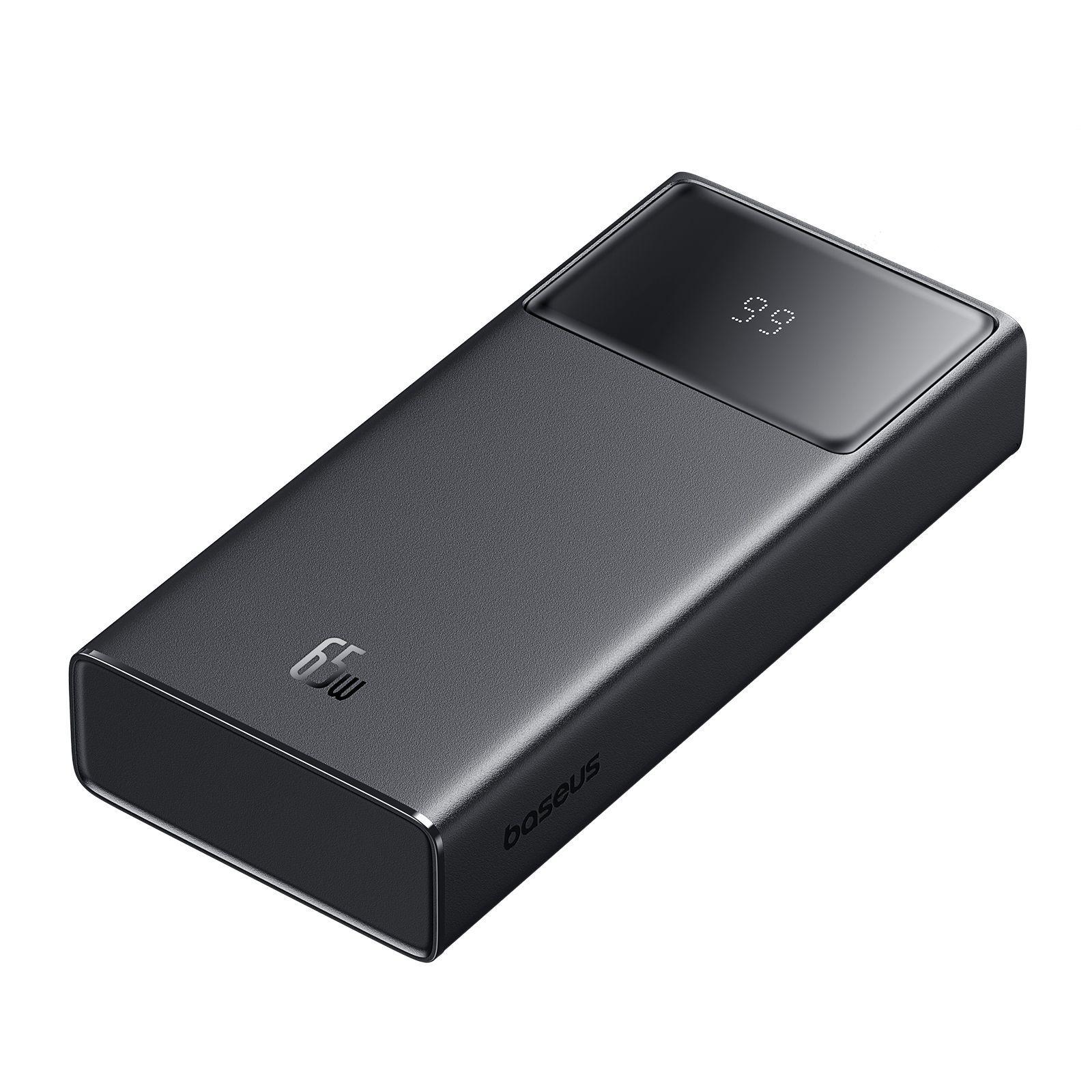Powerbank Baseus Star-Lord compatible con Macbook Tablet - Carga Rápida 20.000mAh 65W - Negro-1