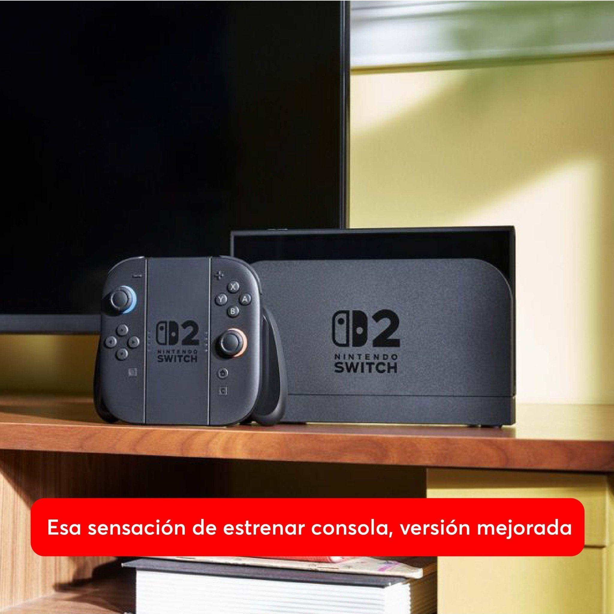 Pack Consola Nintendo Switch 2 Negro + juego Donkey Kong Bananza-2