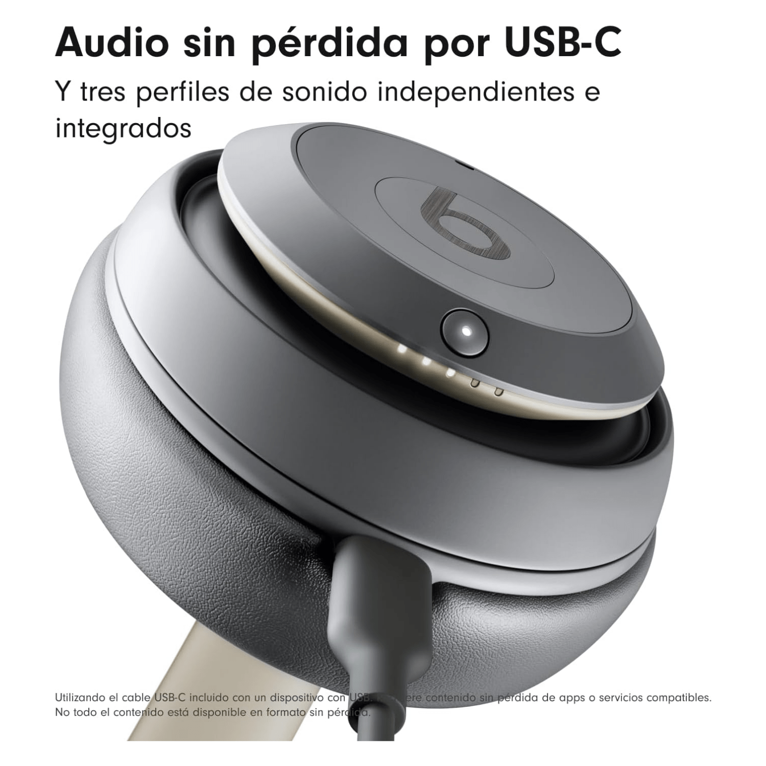 Audífonos Inalámbricos Beats Studio Pro Sand Gray-3