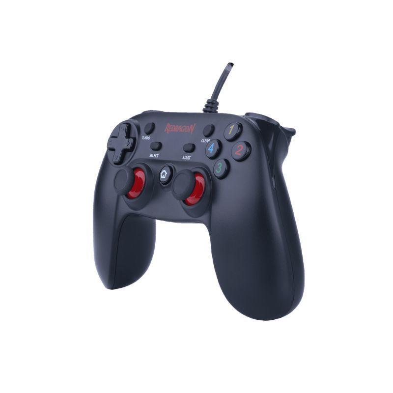 Control Gamer Con Cable Redragon Saturn G807 para PC y PS3 USB-3