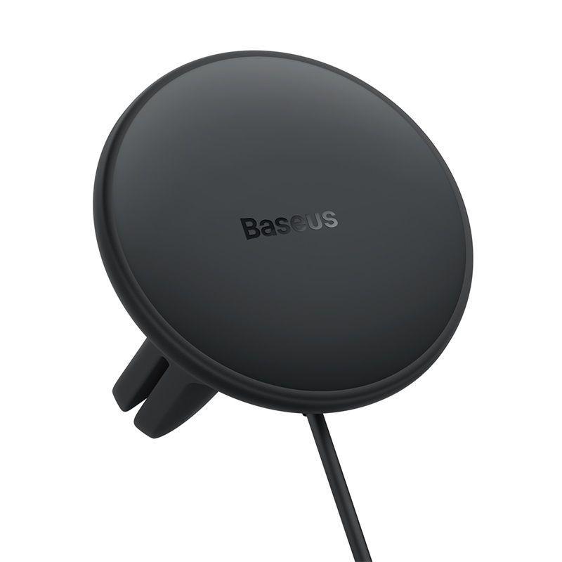Cargador Inalámbrico MagSafe para Autos - Baseus - Negro-5