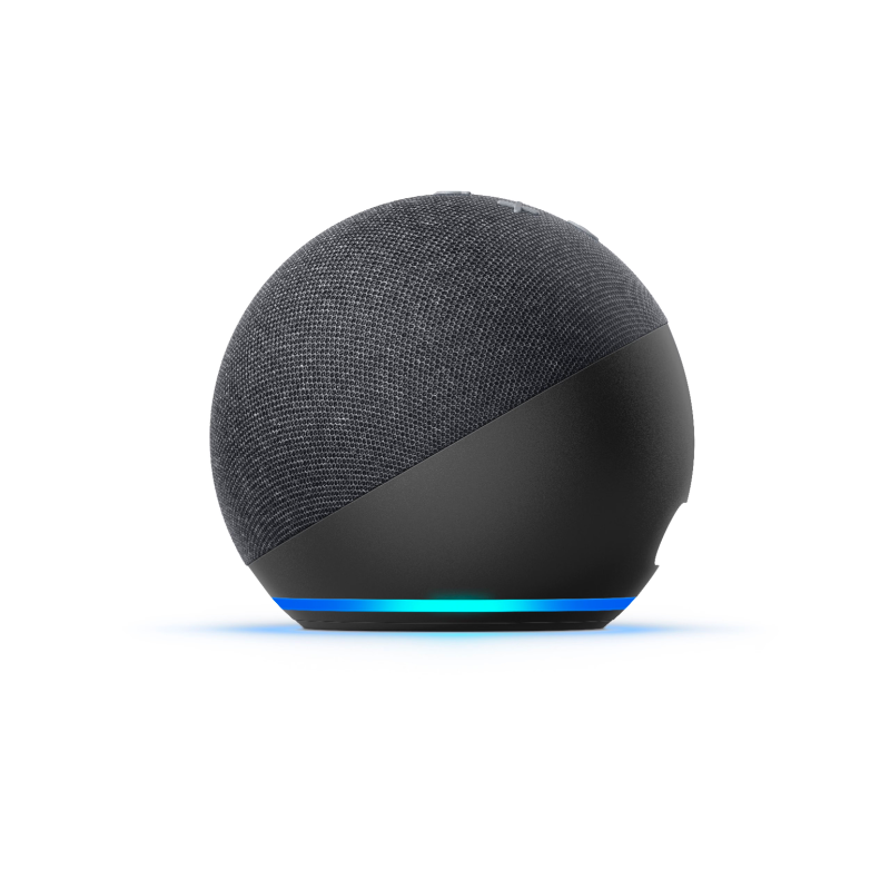 Amazon Echo Dot 4 Con Alexa Negro-4
