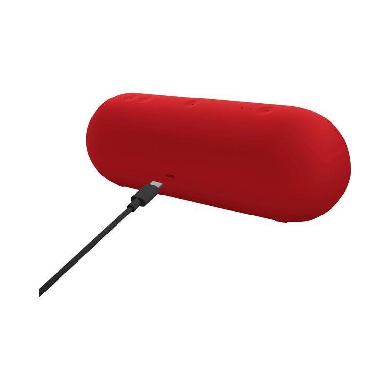 Parlante Inalámbrico Beats Pill Con Bluetooth y Cargador Portátil Rojo-4
