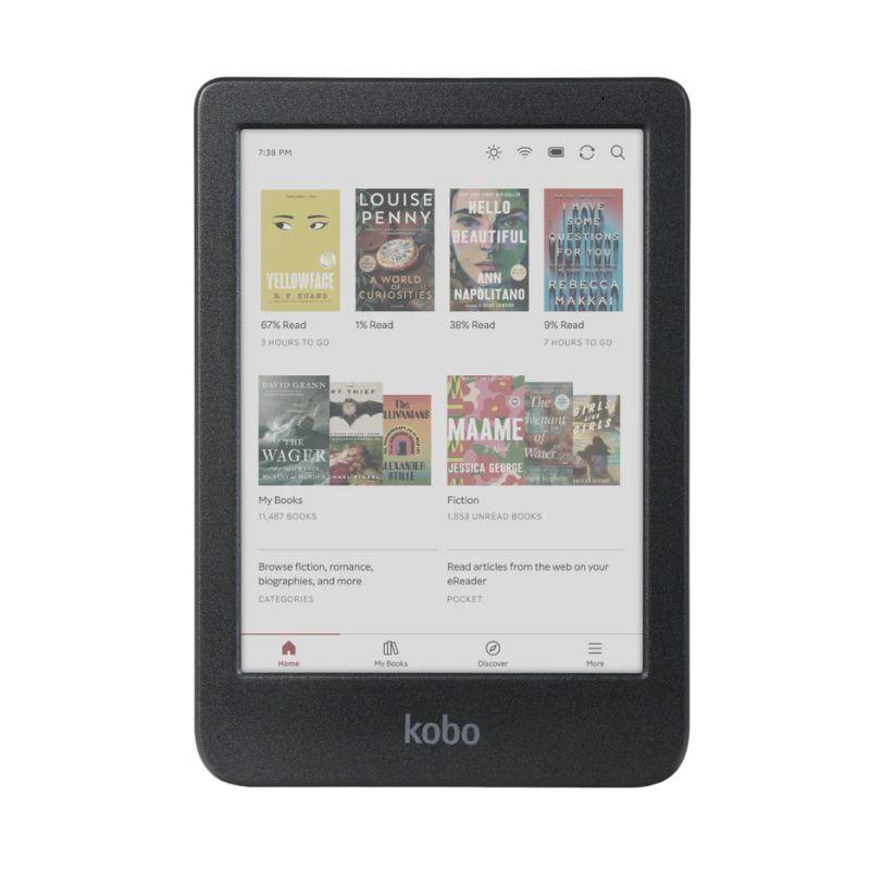 Lector E Reader Kobo Clara Colour HD 6" - 16GB - Negro-0