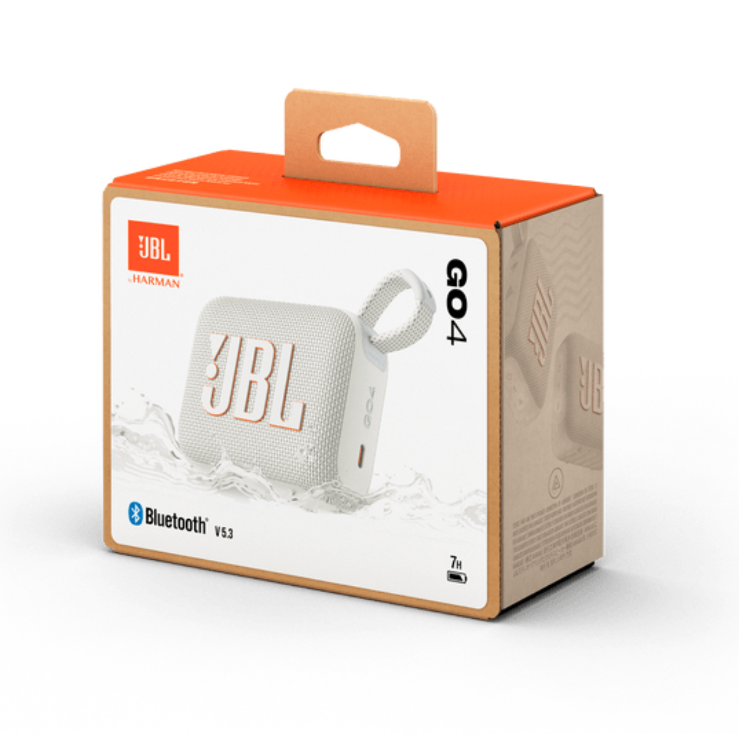 Parlante Bluetooth JBL GO 4 - Blanco-7