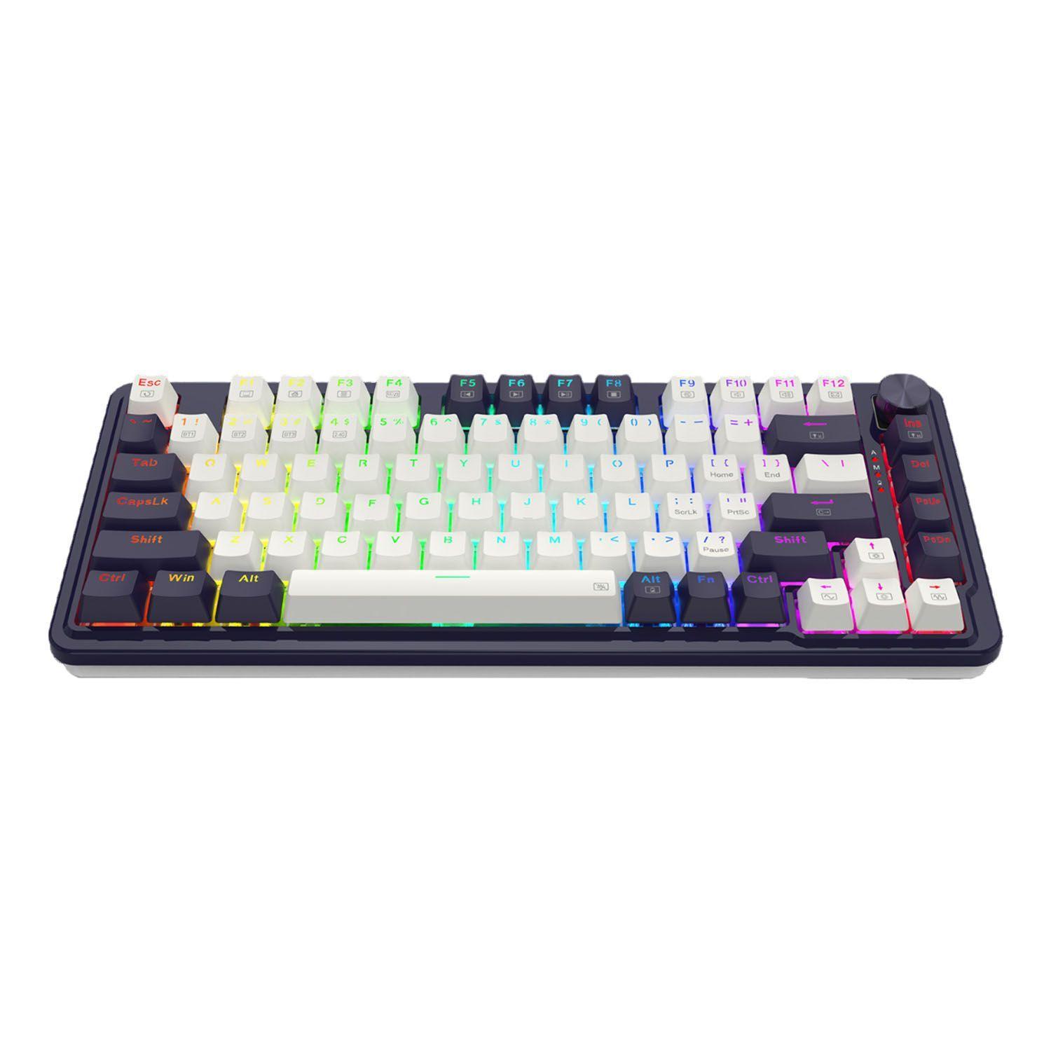 Teclado Gamer Redragon Ucal Pro WB K673 RGB Red Switch Español Blanco-2
