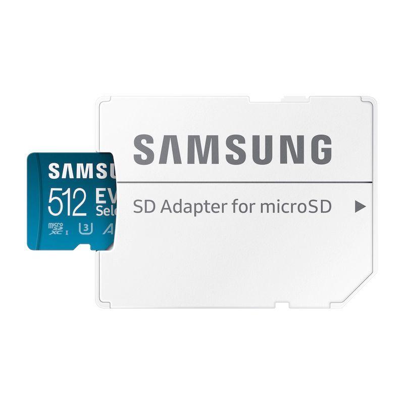 Tarjeta de Memoria Samsung microSDXC EVO Select de 512GB-4