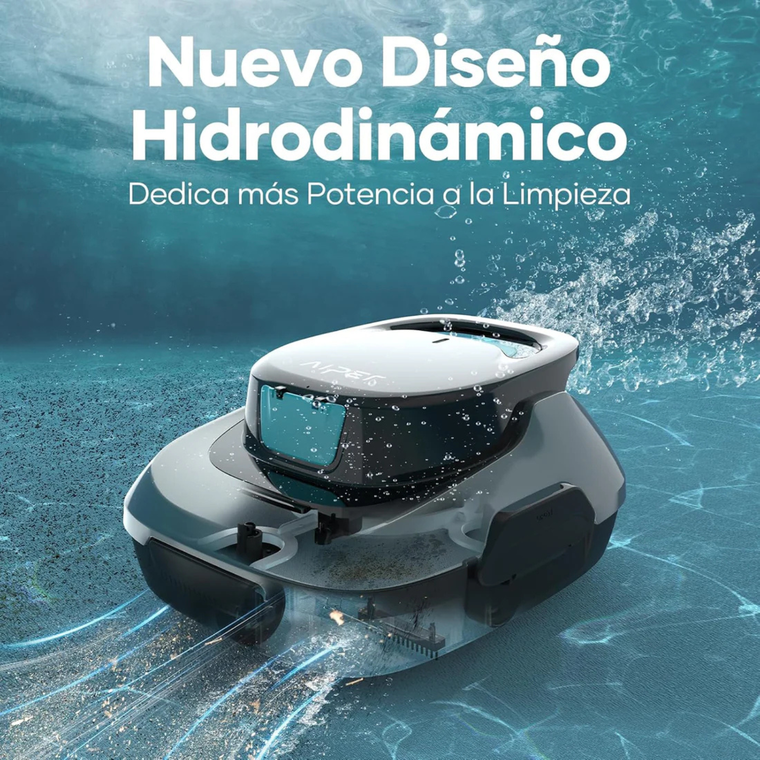 Limpiador de piscina automático Aiper Scuba SE gris-5