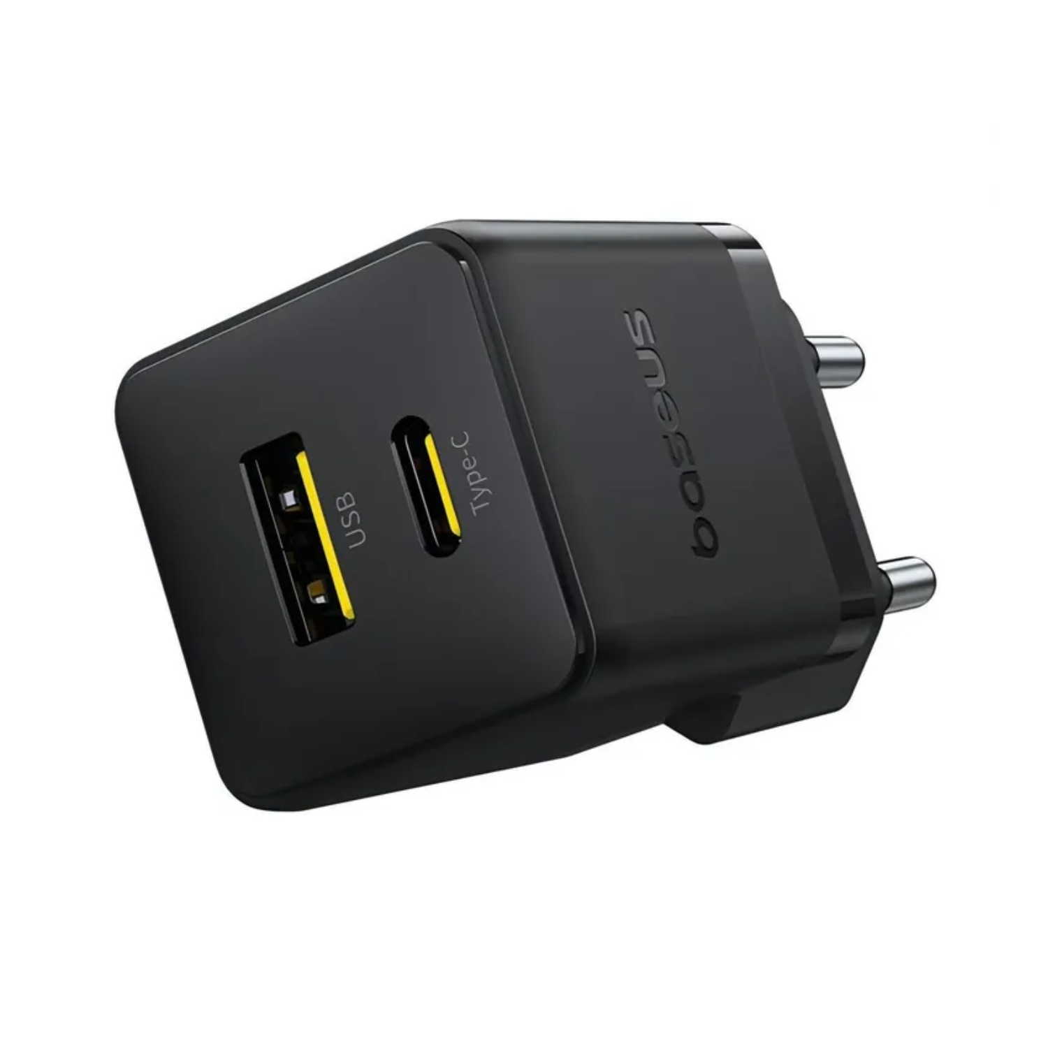 Cargador Rápido Baseus Palm Cluster USB y Tipo C 30W Negro-6