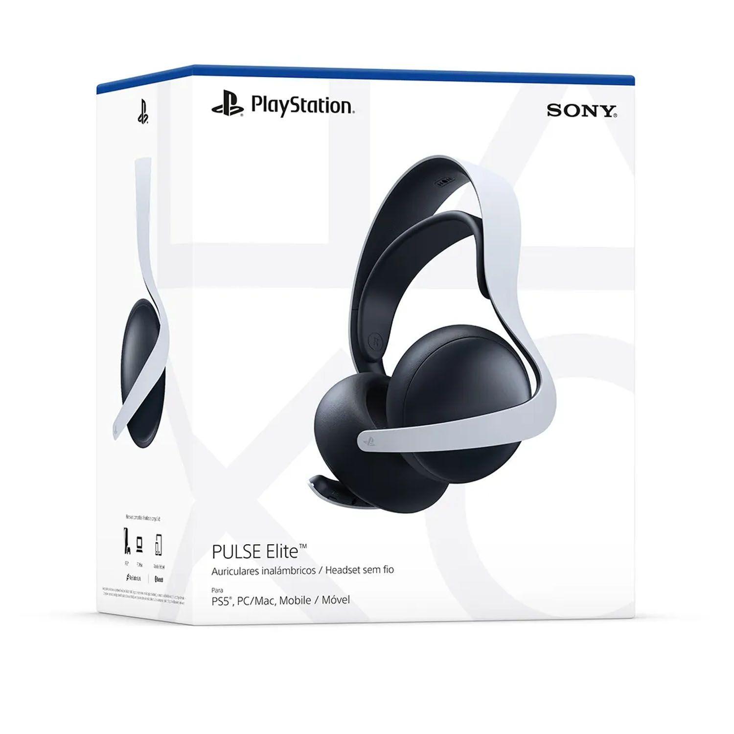 Audifono Inalambrico Sony Pulse Elite para PS5 Blanco-1