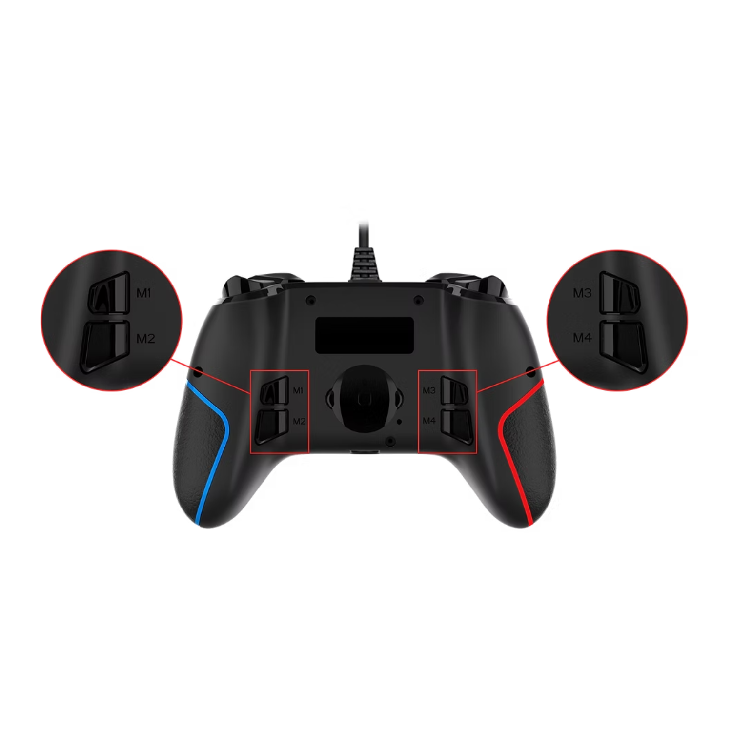 Control Gamer Redragon Rift G710 compatible PC y PS3-6