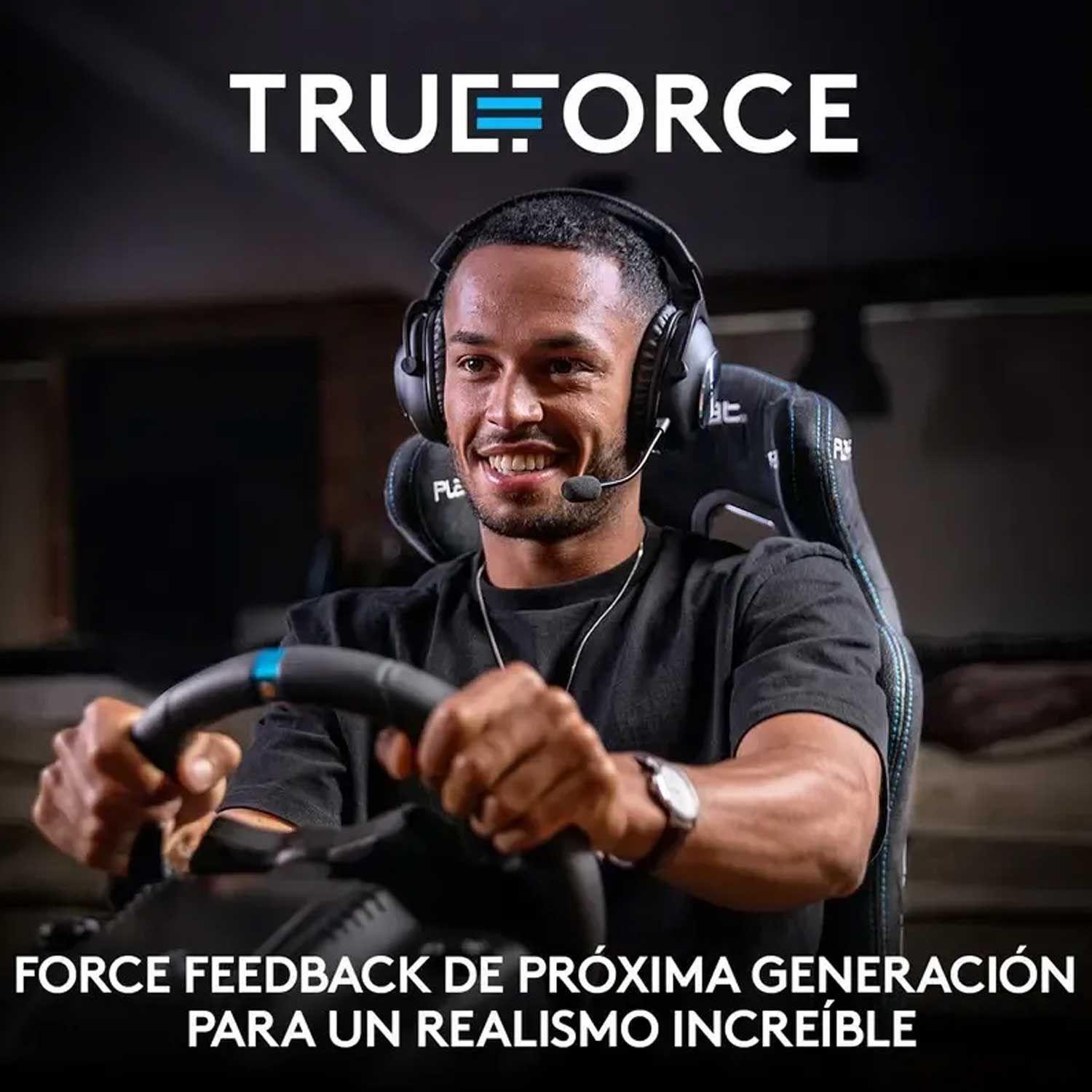 Volante De Carreras con Pedales Logitech G923 PS5, PS4 y PC-6
