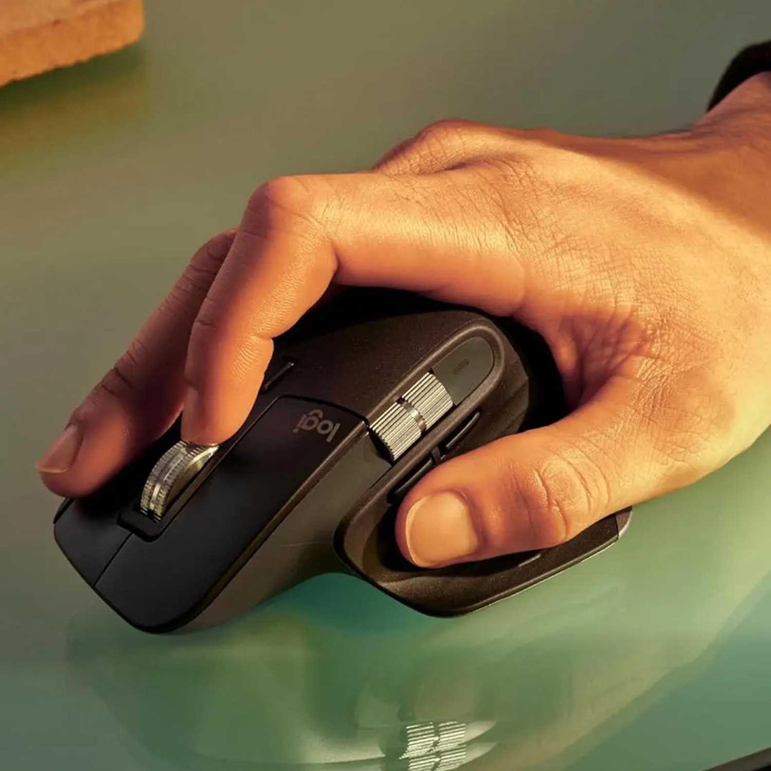 Mouse inalámbrico Bluetooth Logitech MX Master 3S Negro-1