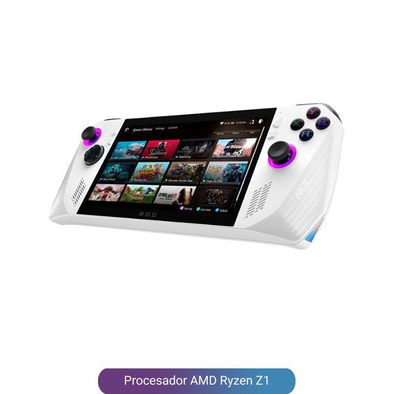 Consola Portátil ASUS ROG Ally 7" - Procesador AMD Ryzen Z1 - 512GB - Blanca-2