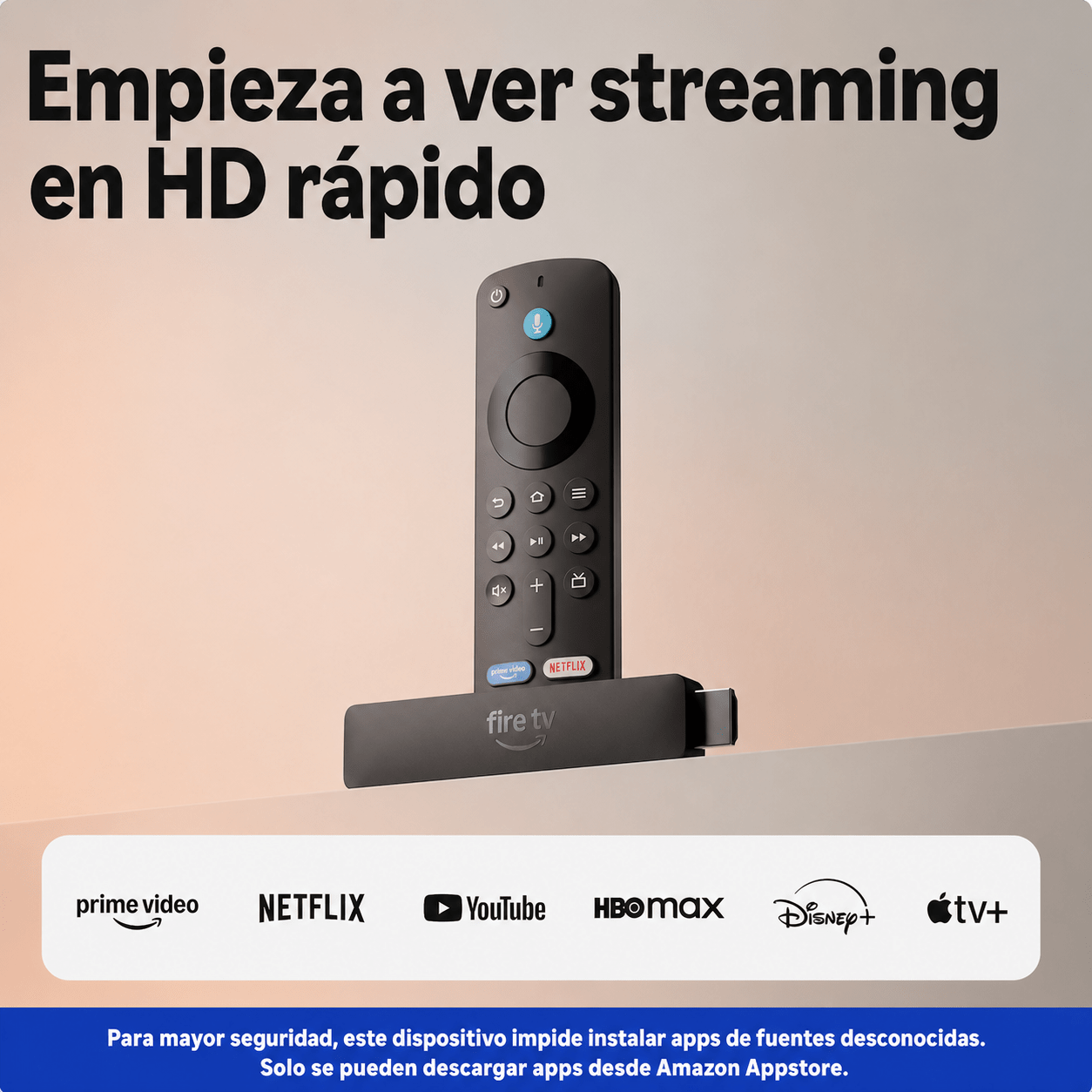 Amazon Fire TV Stick HD con Alexa 8GB 2026 Negro-5