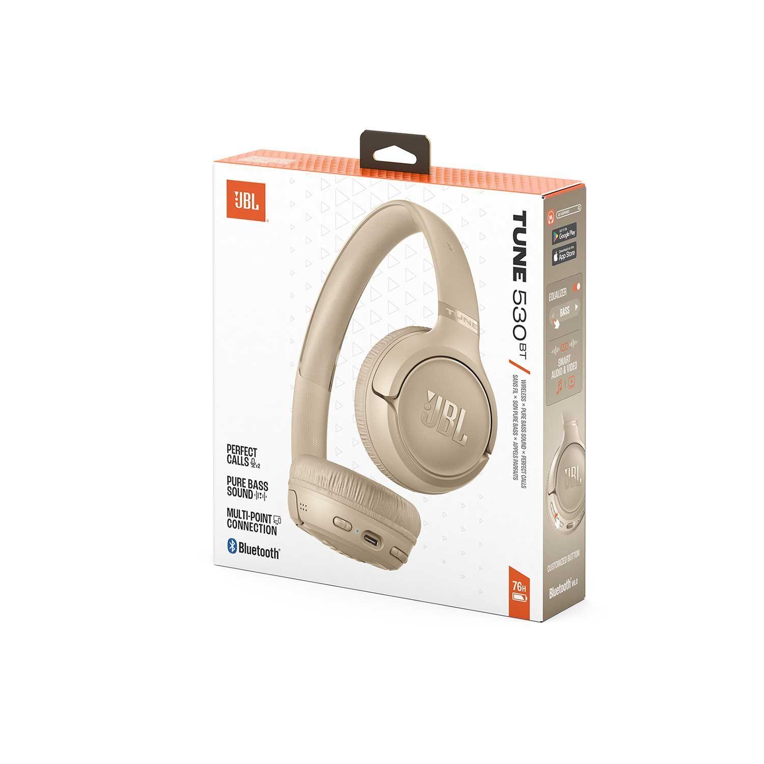 Audifono Inalambrico JBL Tune 530BT Beige-6