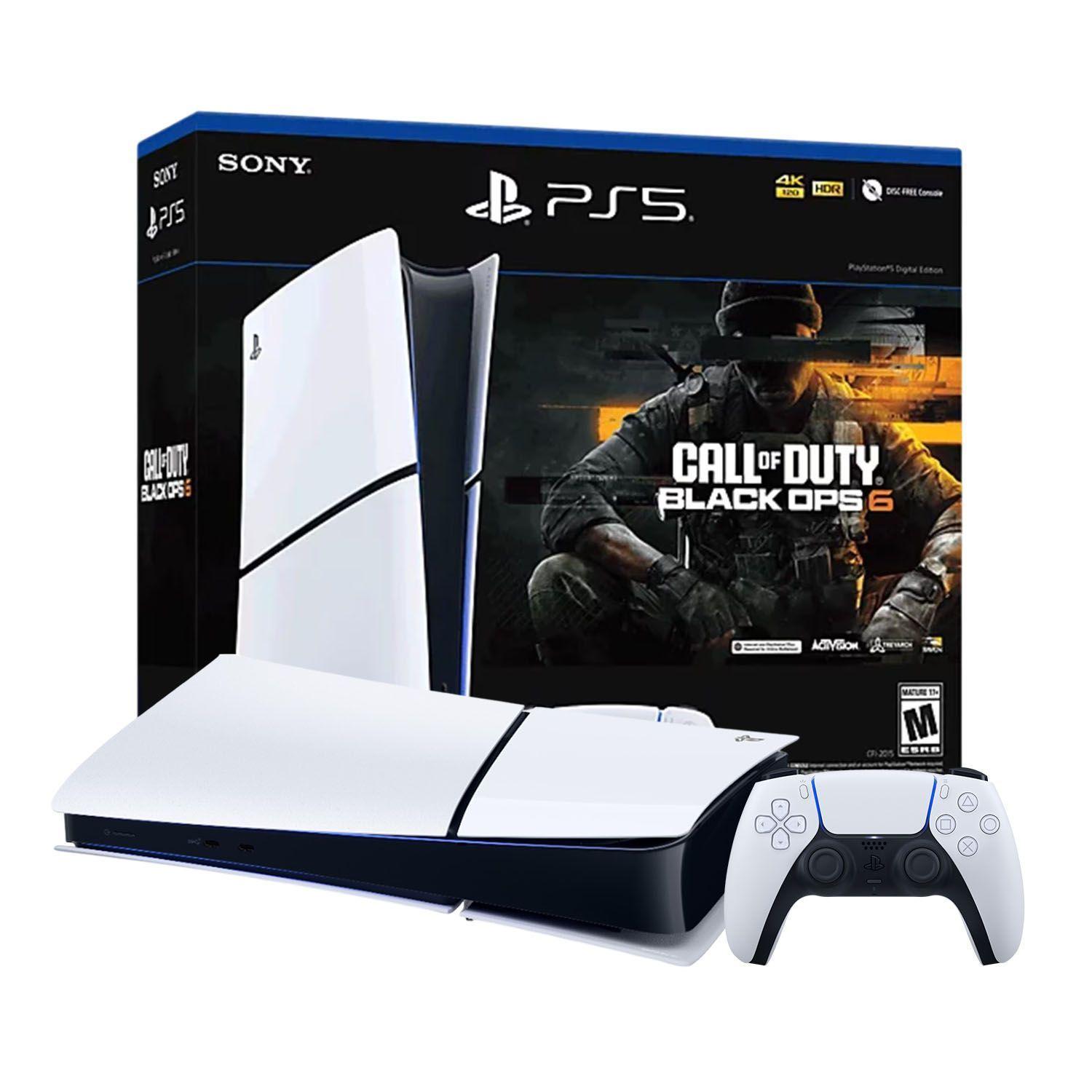 Consola PS5 Slim Edición Digital + Call of Duty Black Ops 6-0
