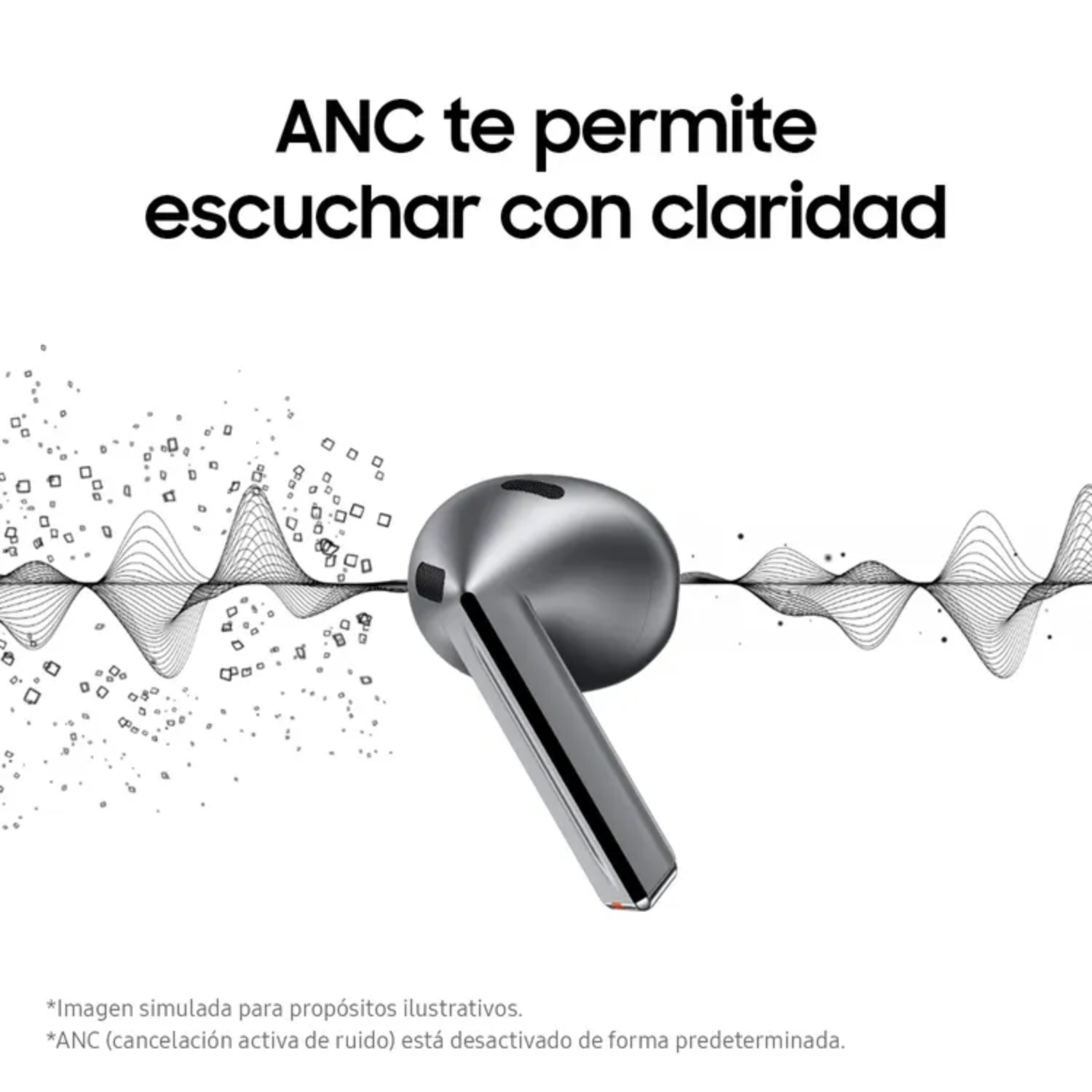 Audifono Inalambrico Samsung Galaxy Buds 3 Plateado-5
